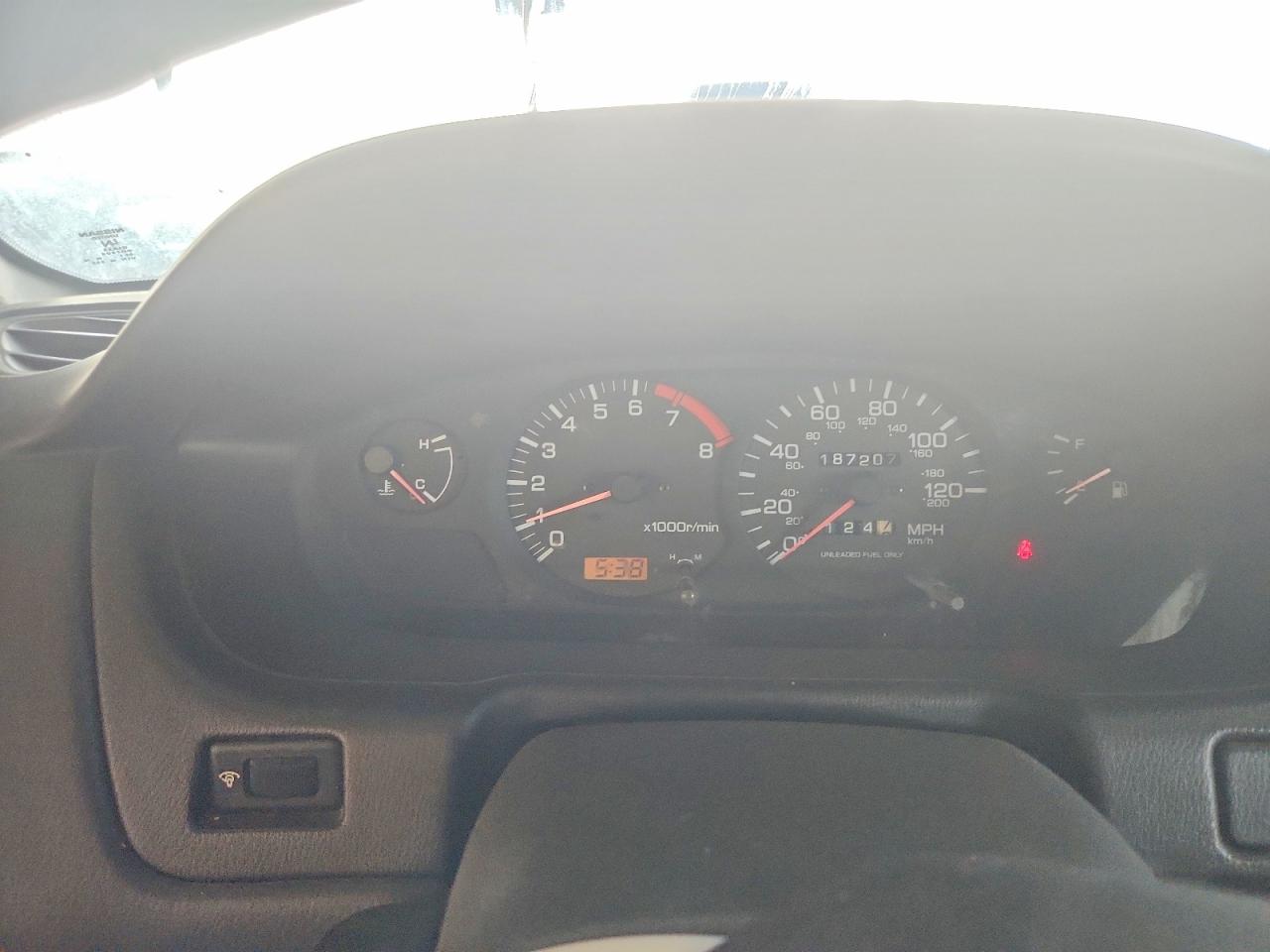 1995 Nissan 240sx Base Burgundy vin: JN1AS44D4SW007104