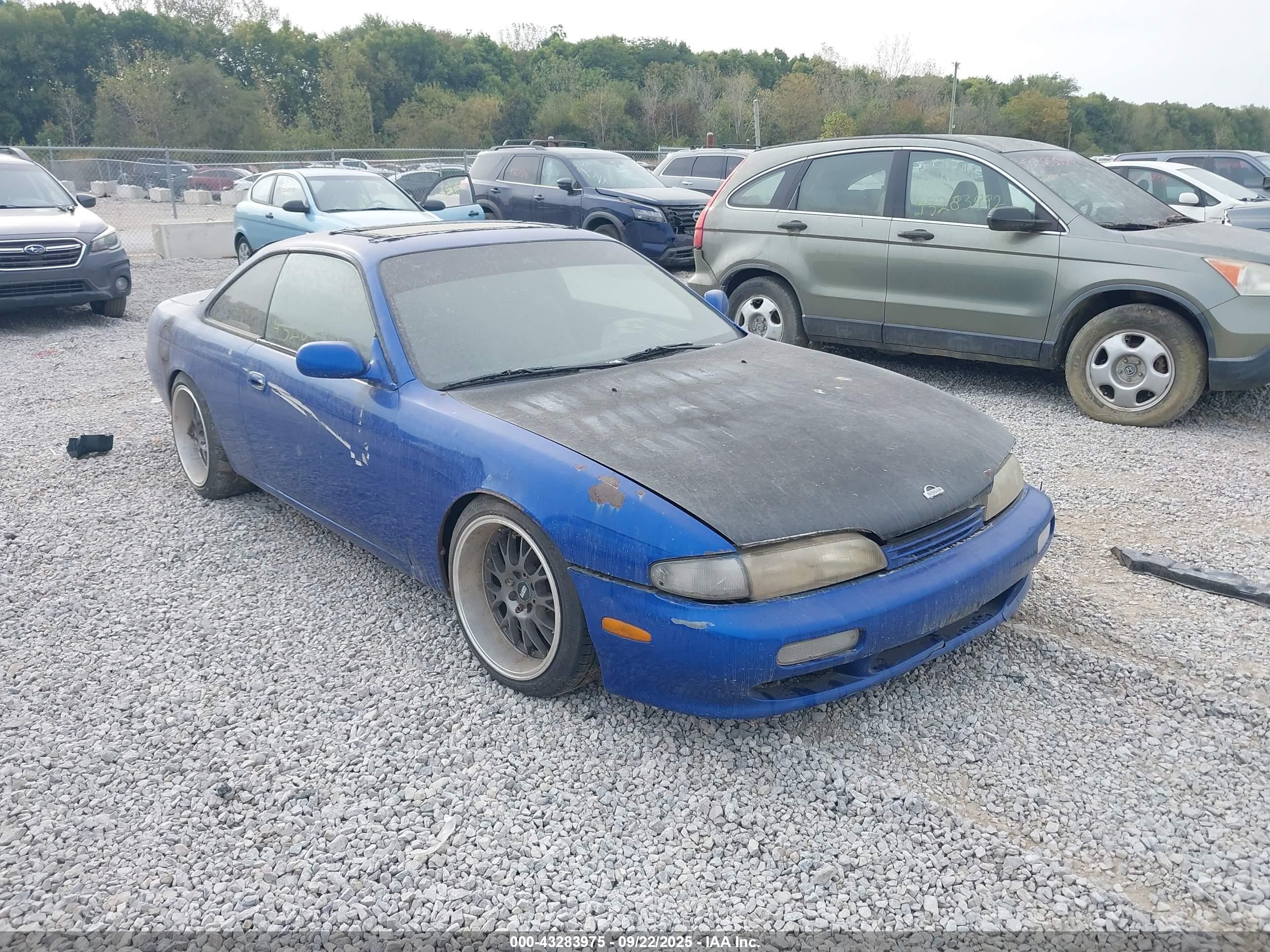 1995 Nissan 240sx Se Blue vin: JN1AS44D4SW009337