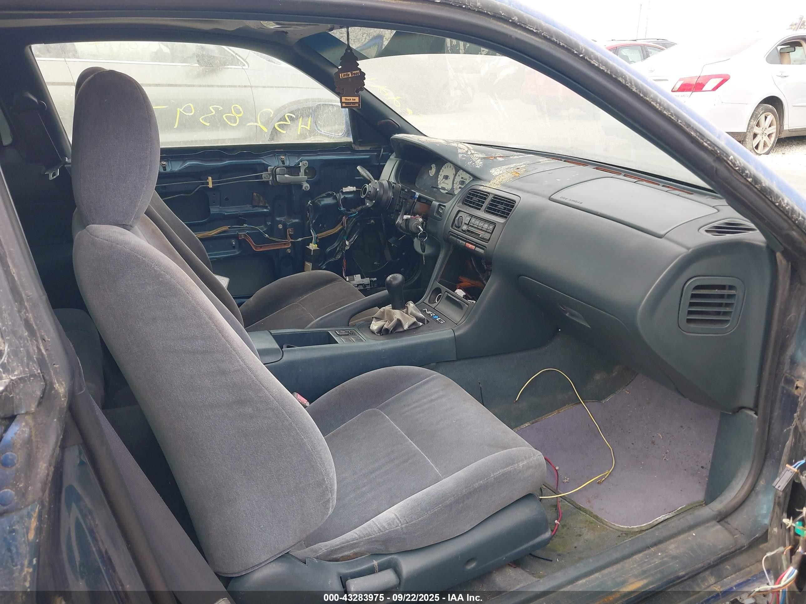 1995 Nissan 240sx Se Синий vin: JN1AS44D4SW009337