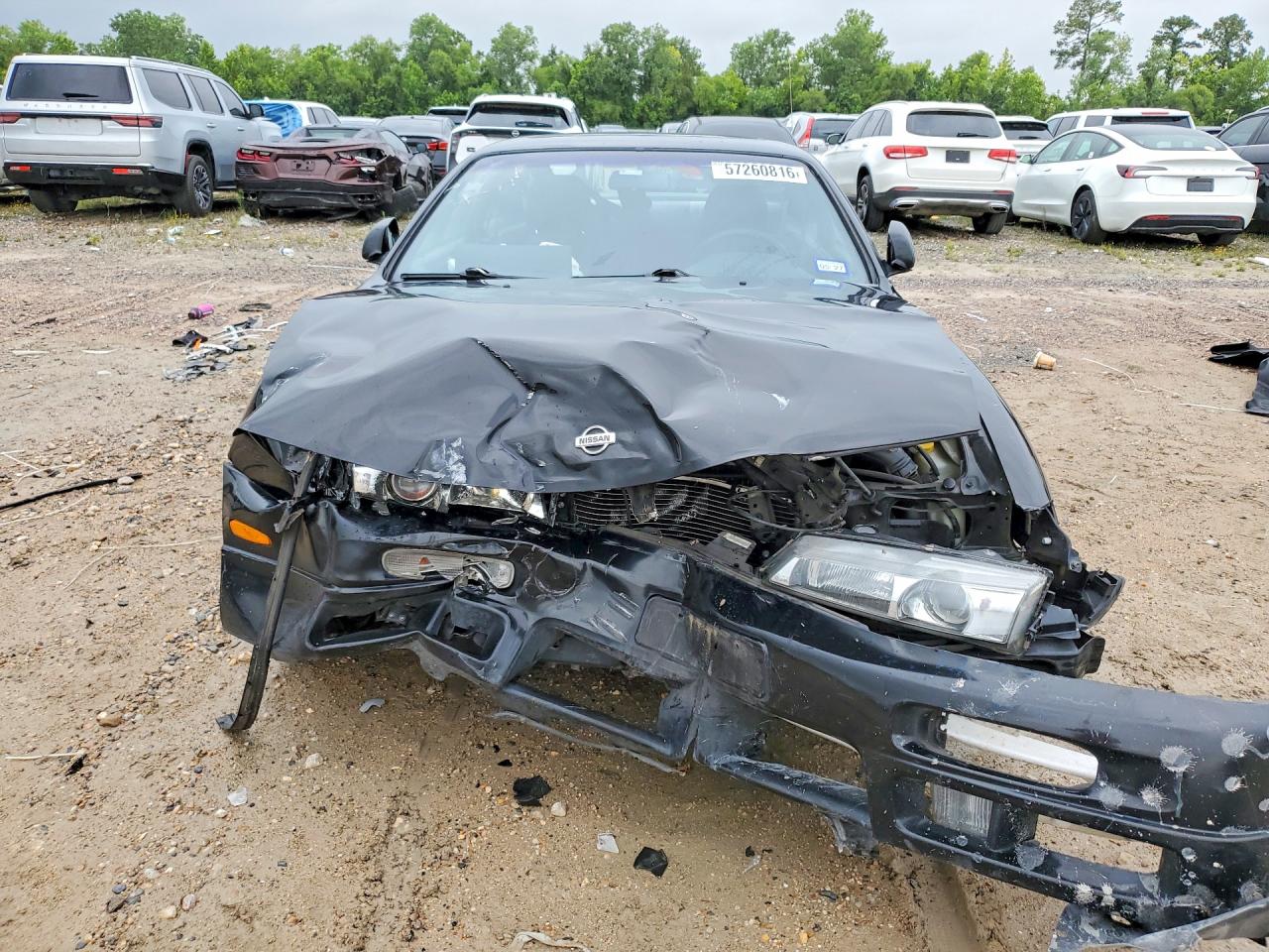 1997 Nissan 240sx Base Черный vin: JN1AS44D4VW102119