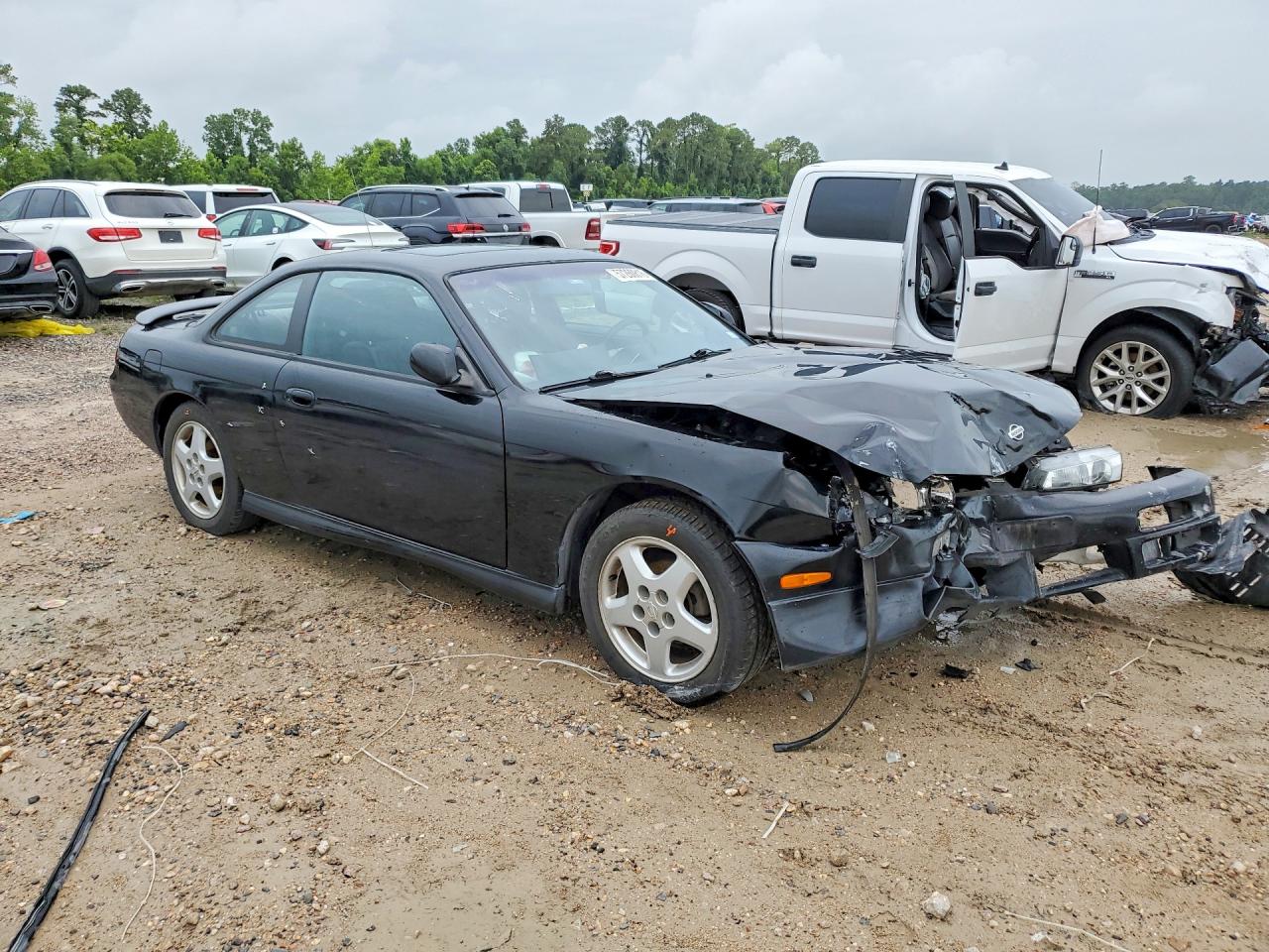 1997 Nissan 240sx Base Черный vin: JN1AS44D4VW102119