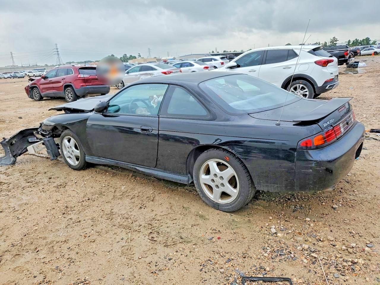 1997 Nissan 240sx Base Черный vin: JN1AS44D4VW102119