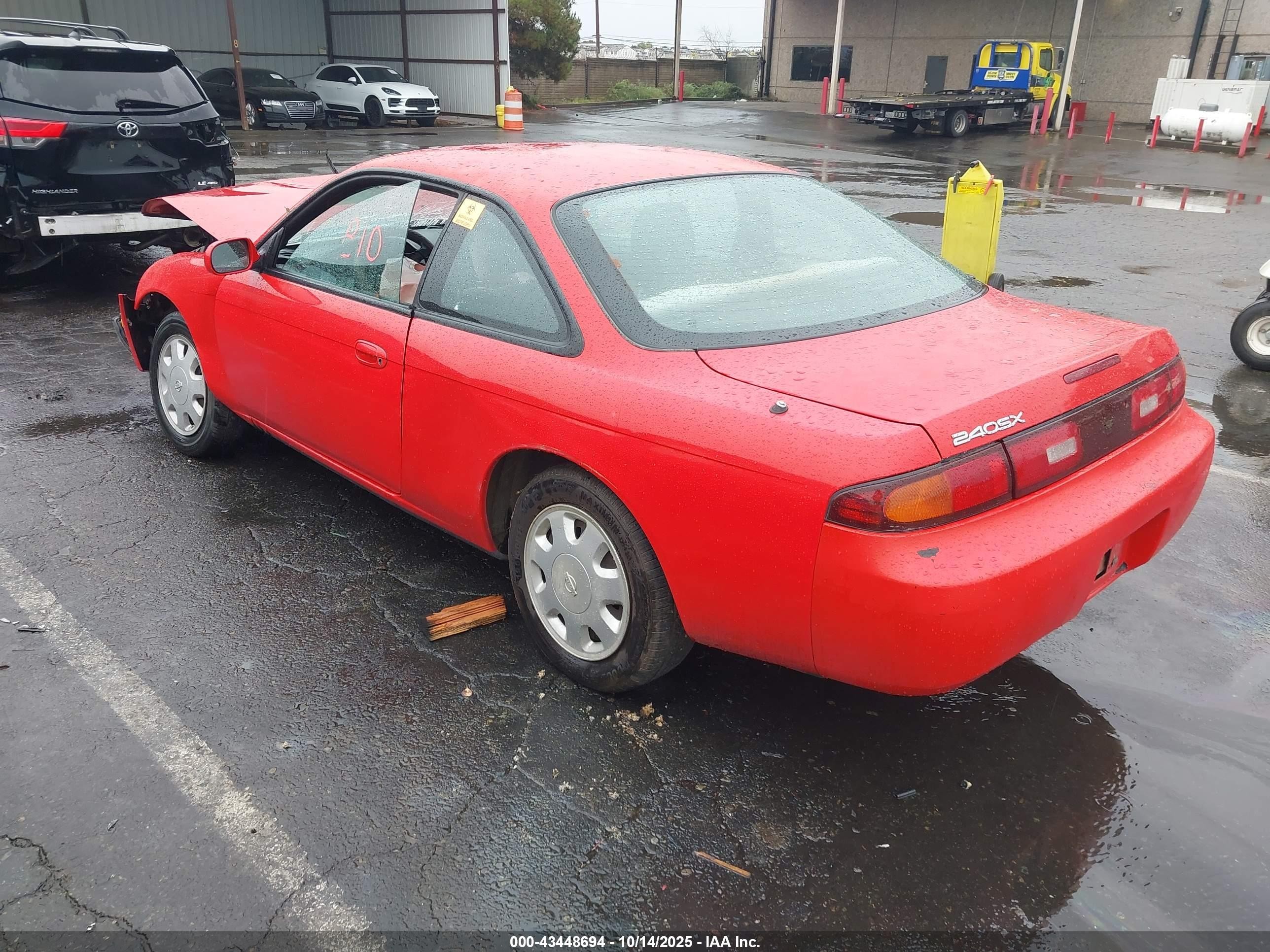 1995 Nissan 240sx Se Красный vin: JN1AS44D6SW014247