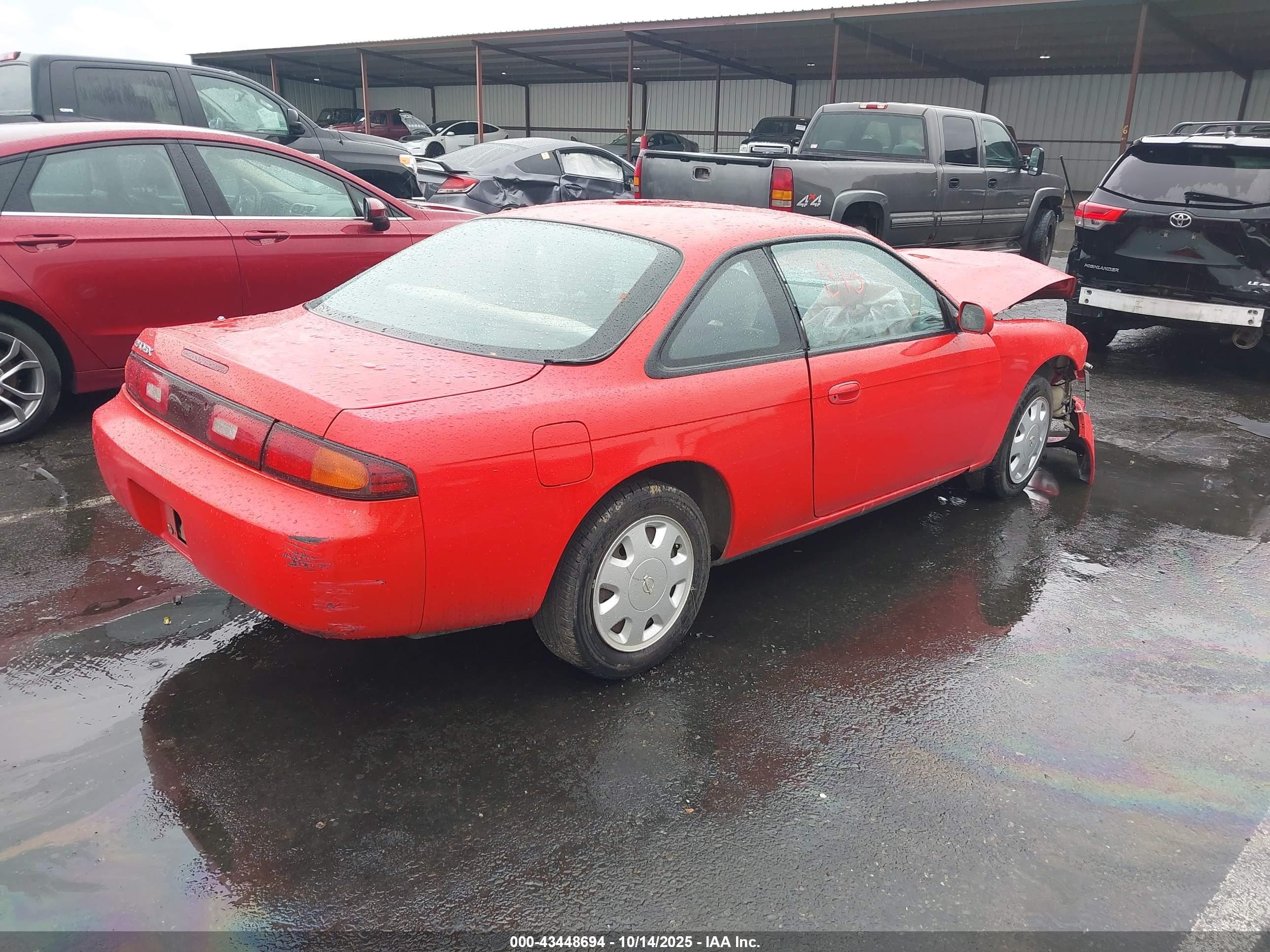 1995 Nissan 240sx Se Красный vin: JN1AS44D6SW014247