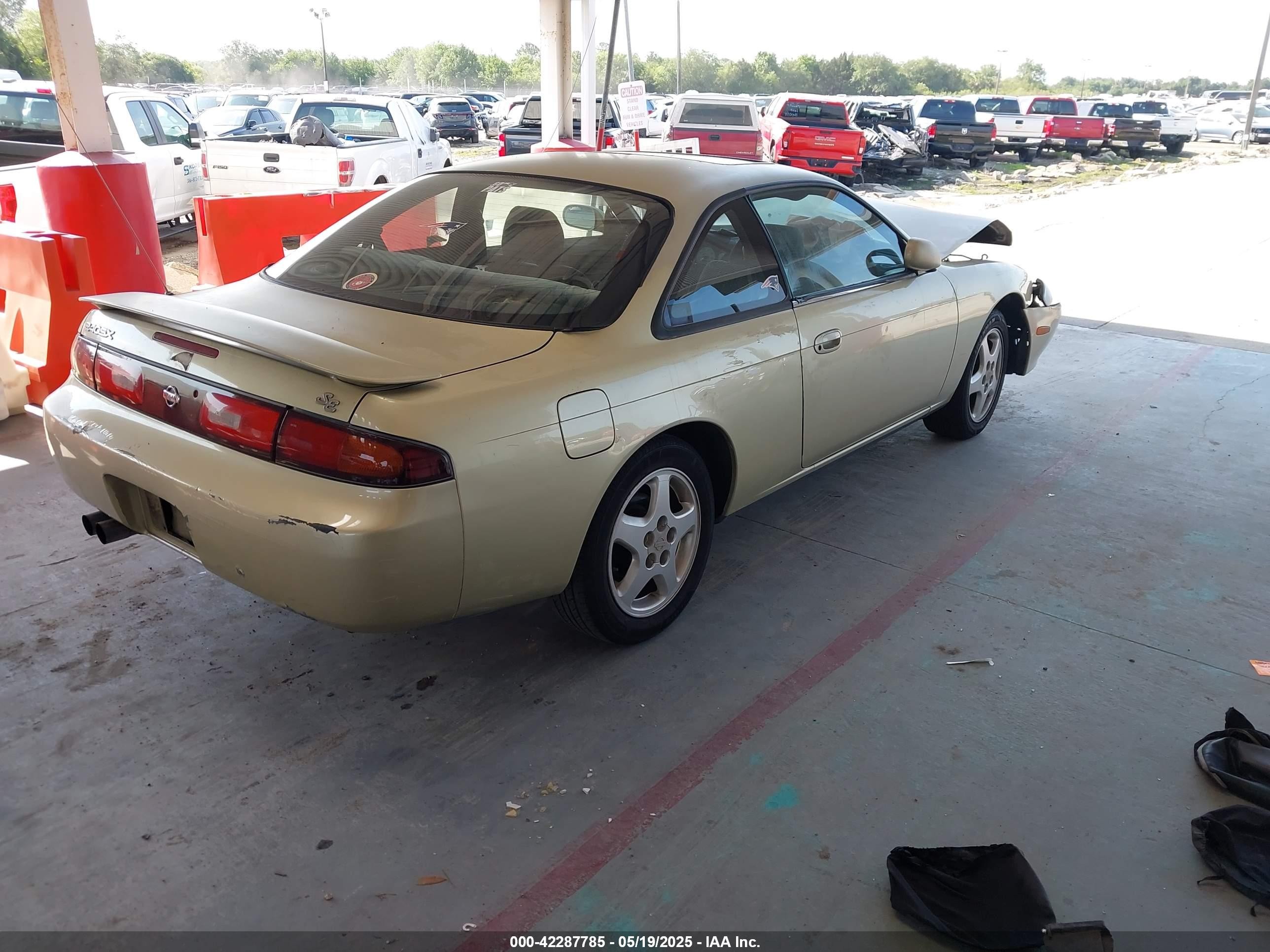 1996 Nissan 240sx Se Gold vin: JN1AS44D8TW057098