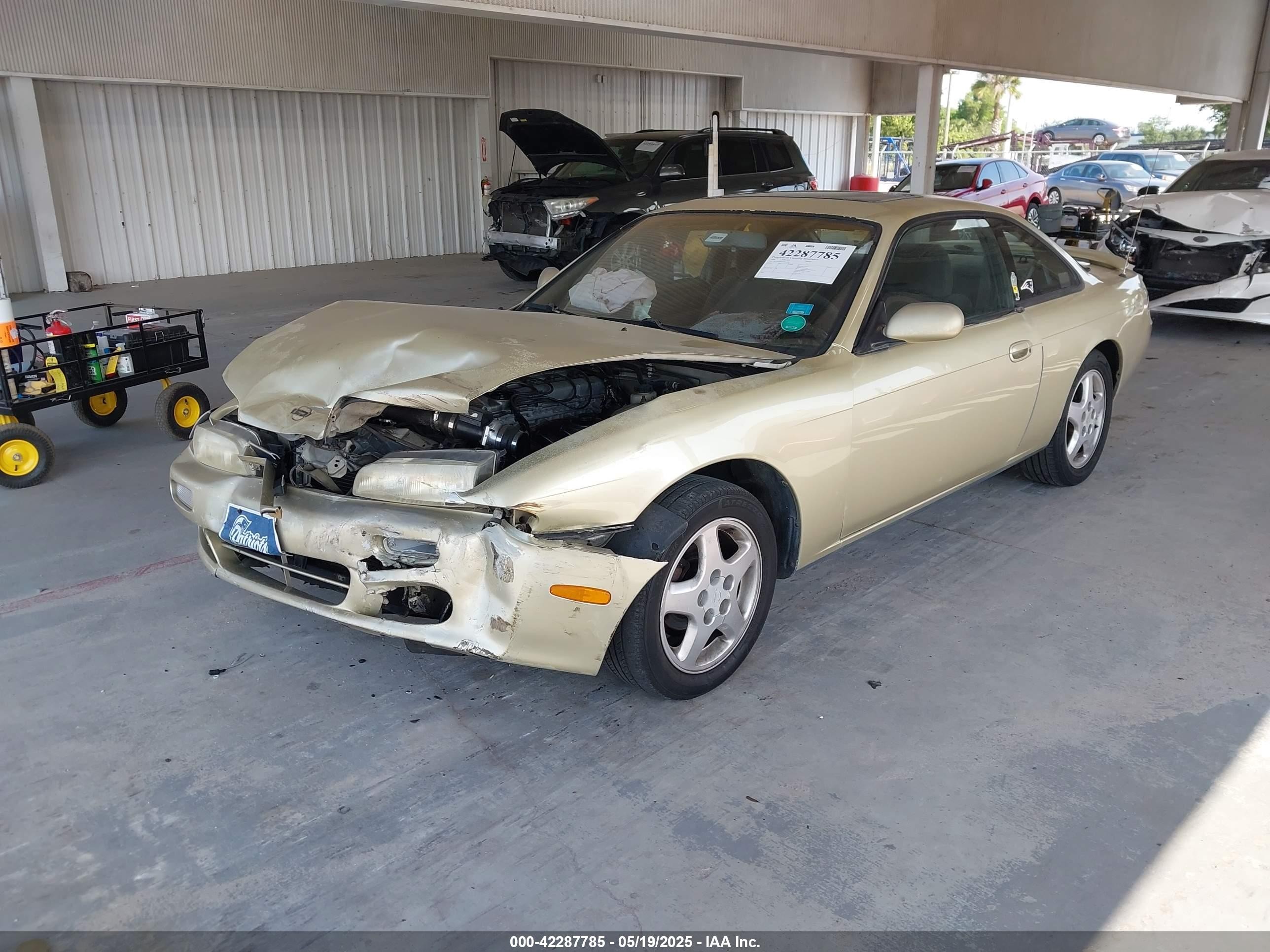 1996 Nissan 240sx Se Gold vin: JN1AS44D8TW057098