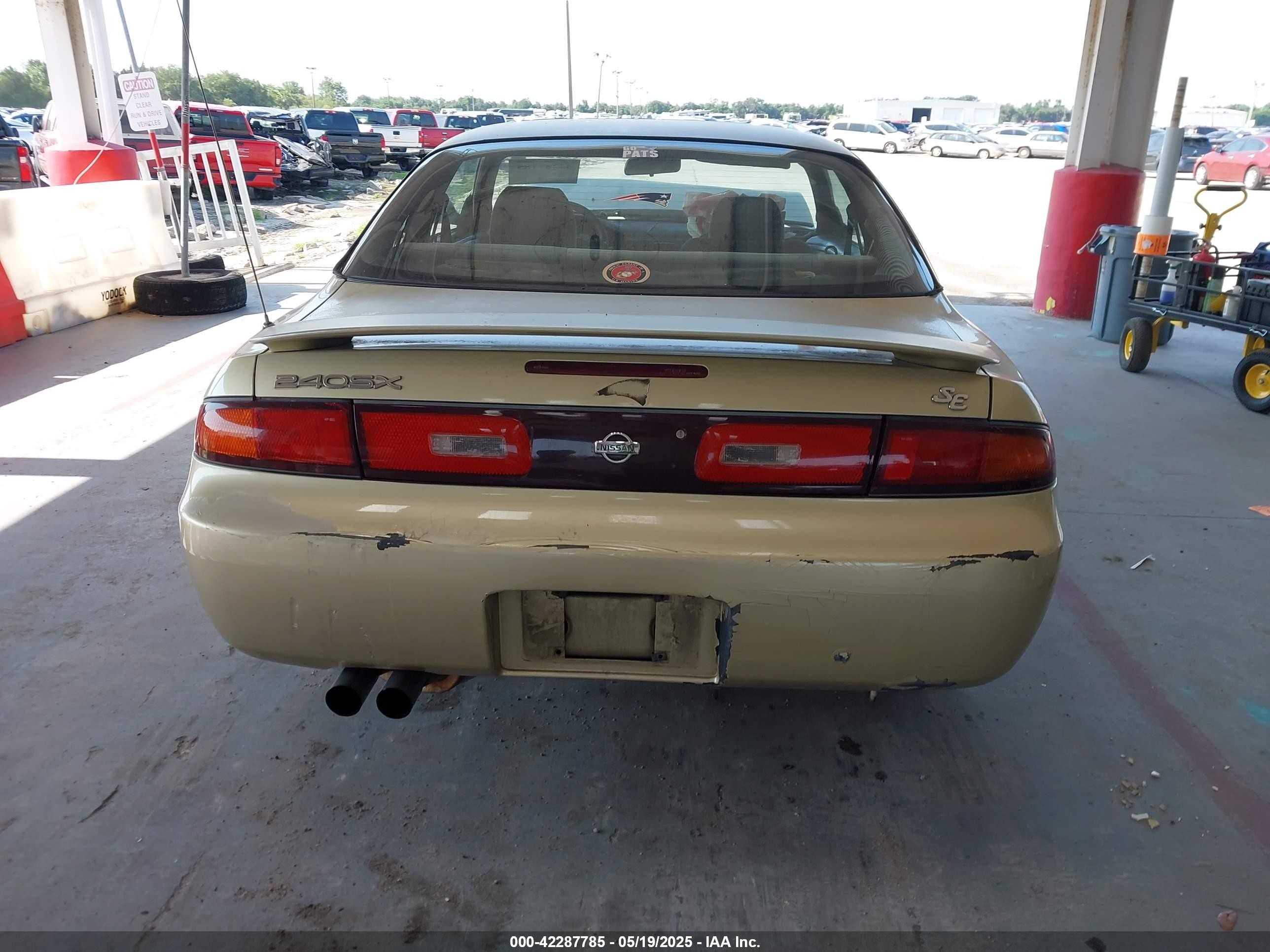 1996 Nissan 240sx Se Gold vin: JN1AS44D8TW057098