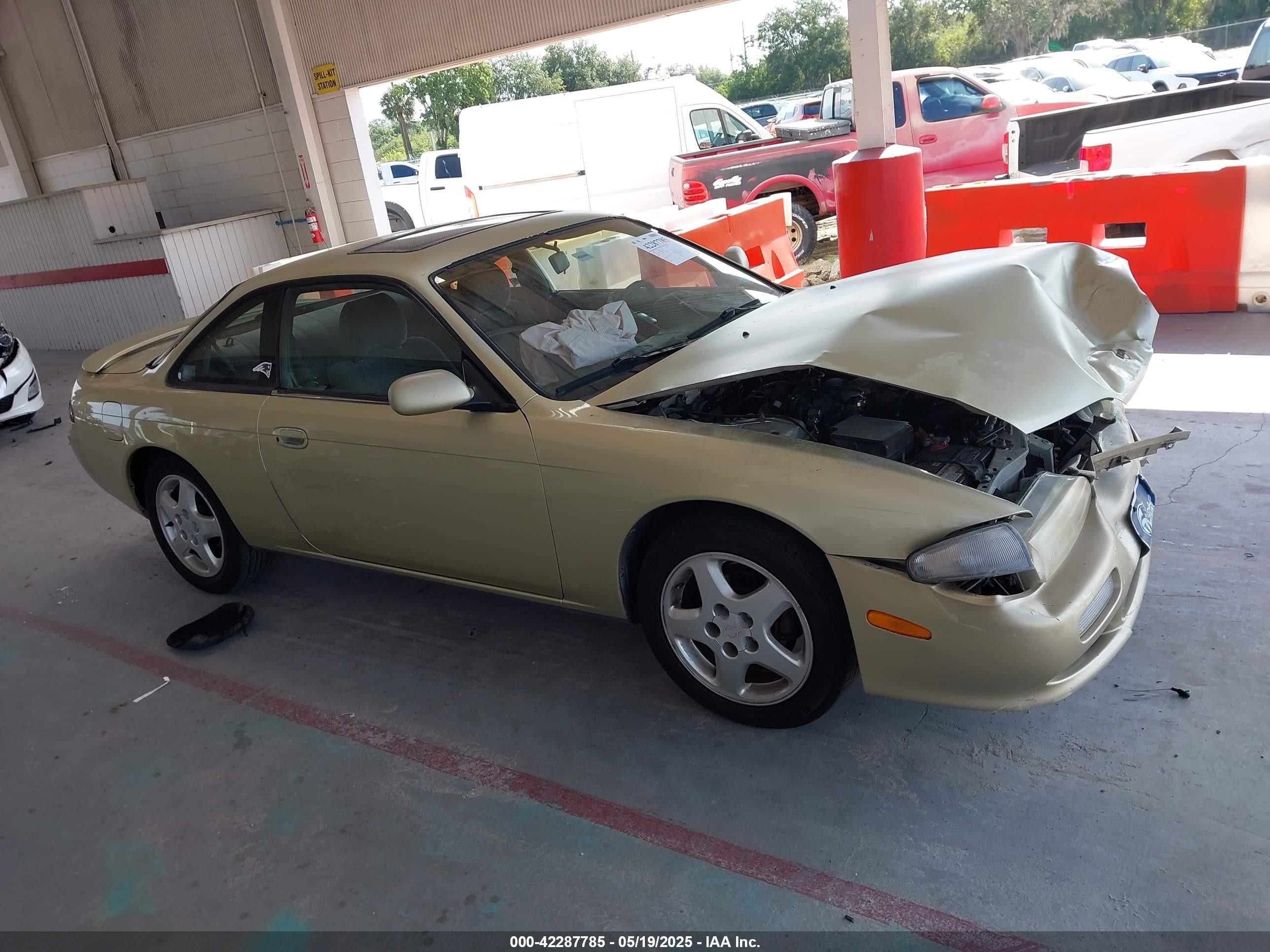 1996 Nissan 240sx Se Gold vin: JN1AS44D8TW057098