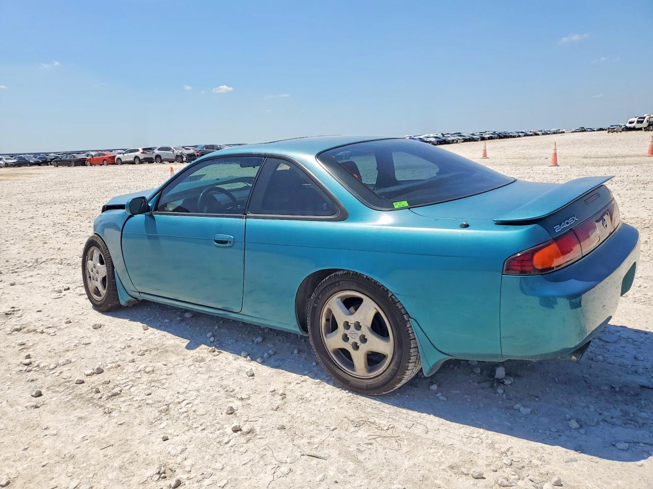 1995 Nissan 240sx Base Turquoise vin: JN1AS44DXSW011237