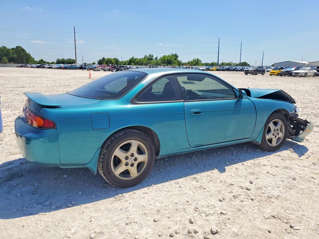 1995 Nissan 240sx Base Turquoise vin: JN1AS44DXSW011237