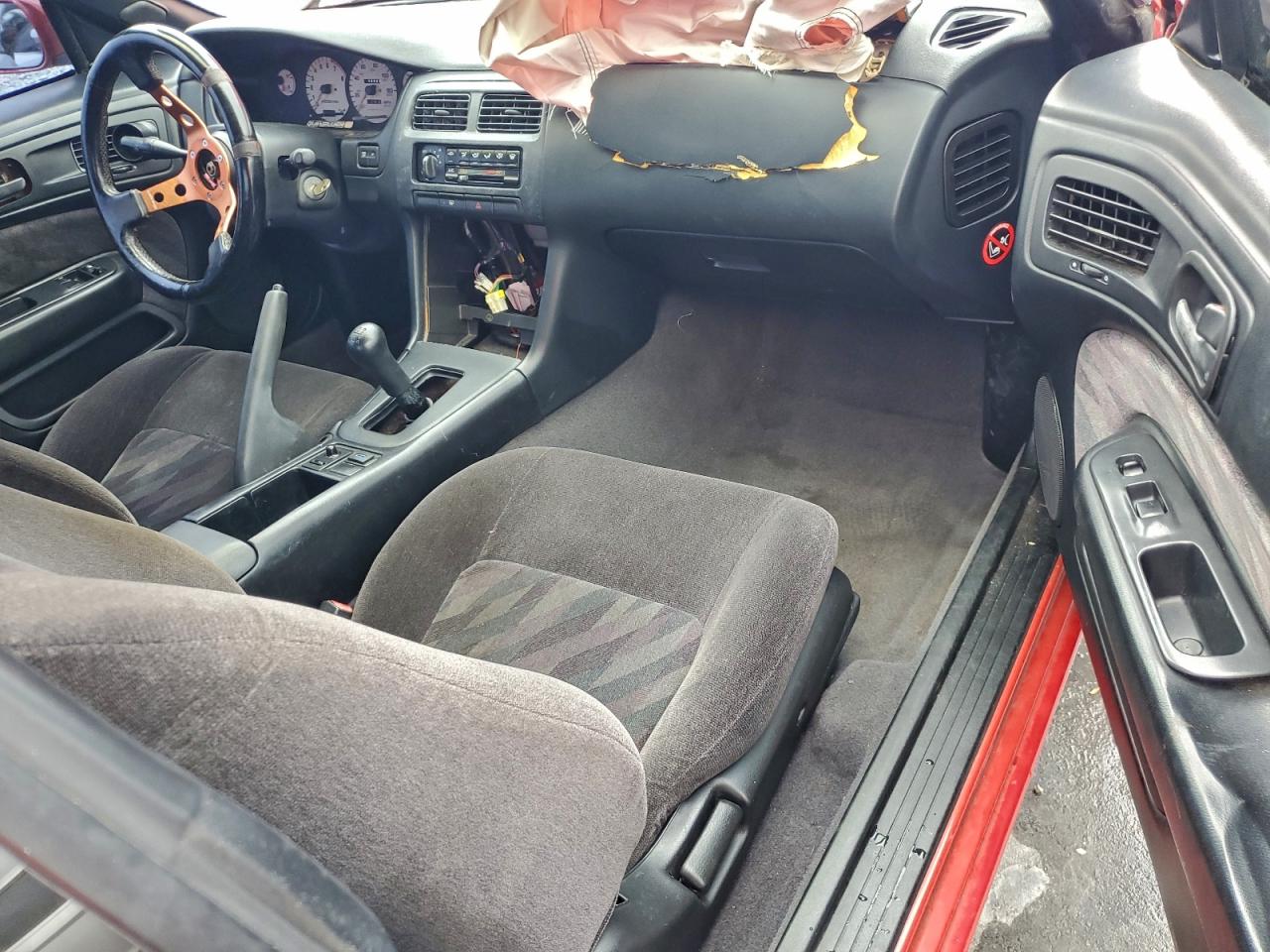 1996 Nissan 240sx Base Red vin: JN1AS44DXTW057412