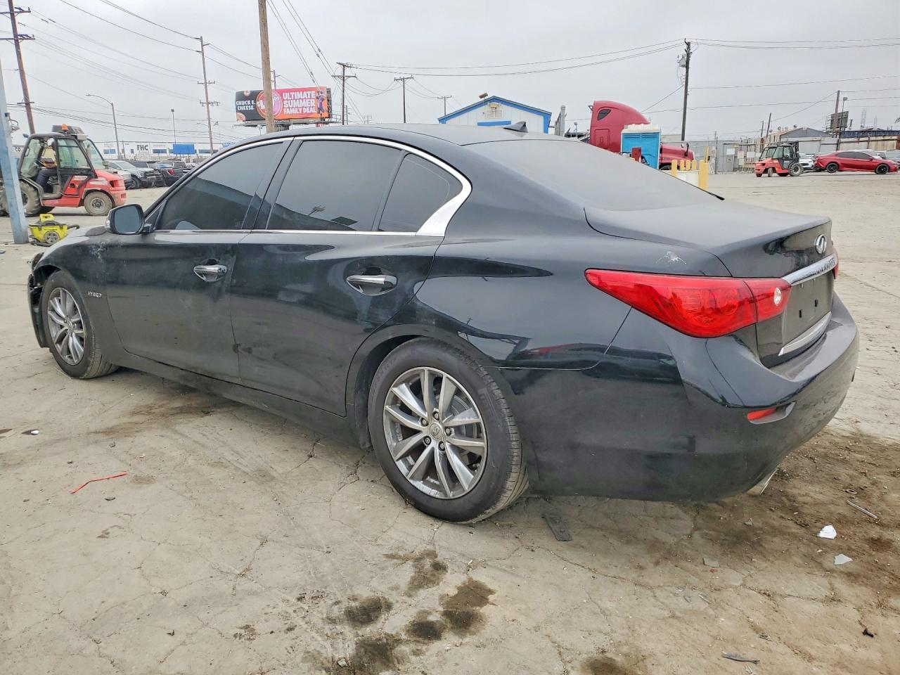 2014 Infiniti Q50 Hybrid Premium Black vin: JN1AV7AP0EM691401