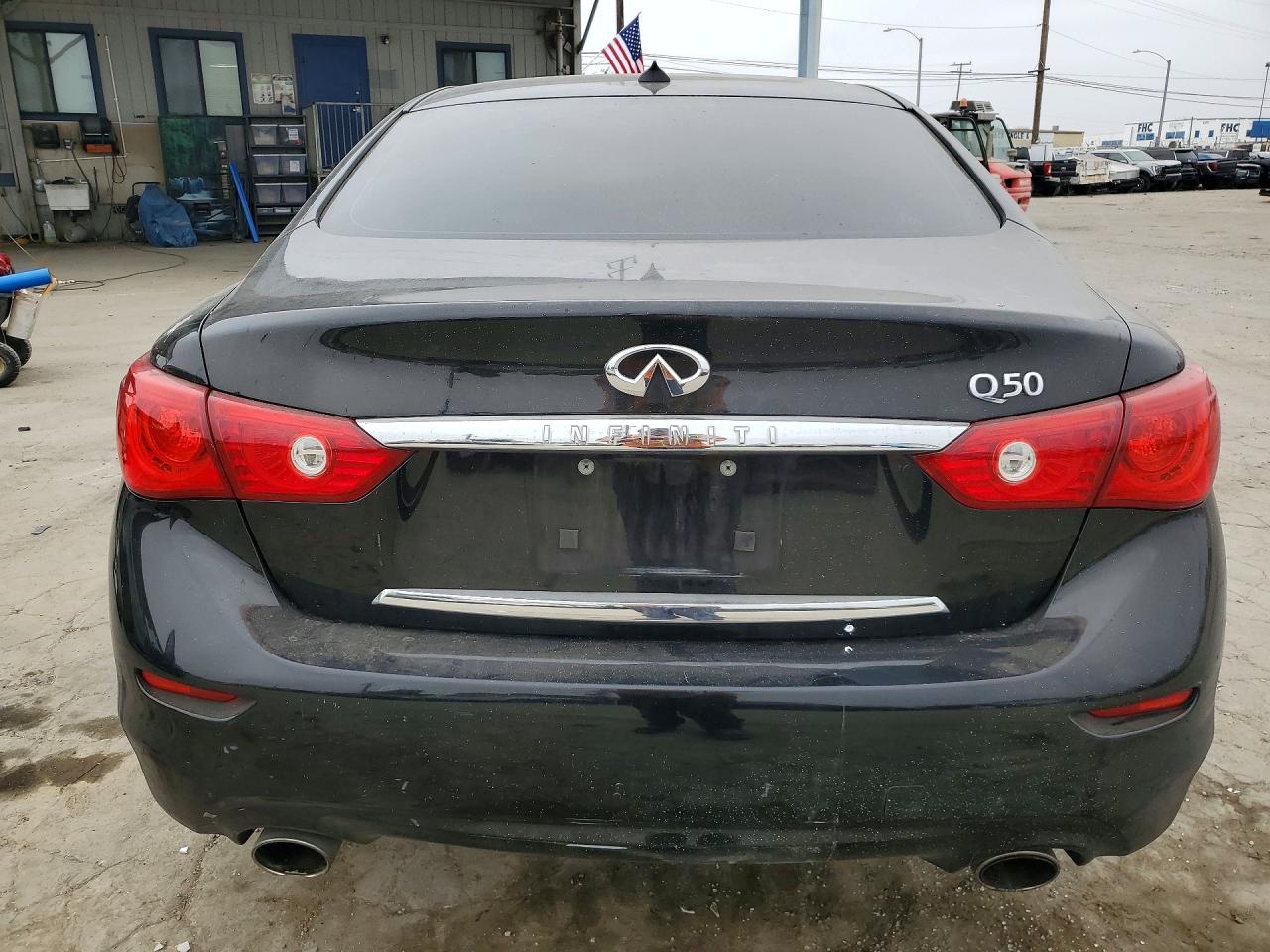 2014 Infiniti Q50 Hybrid Premium Black vin: JN1AV7AP0EM691401