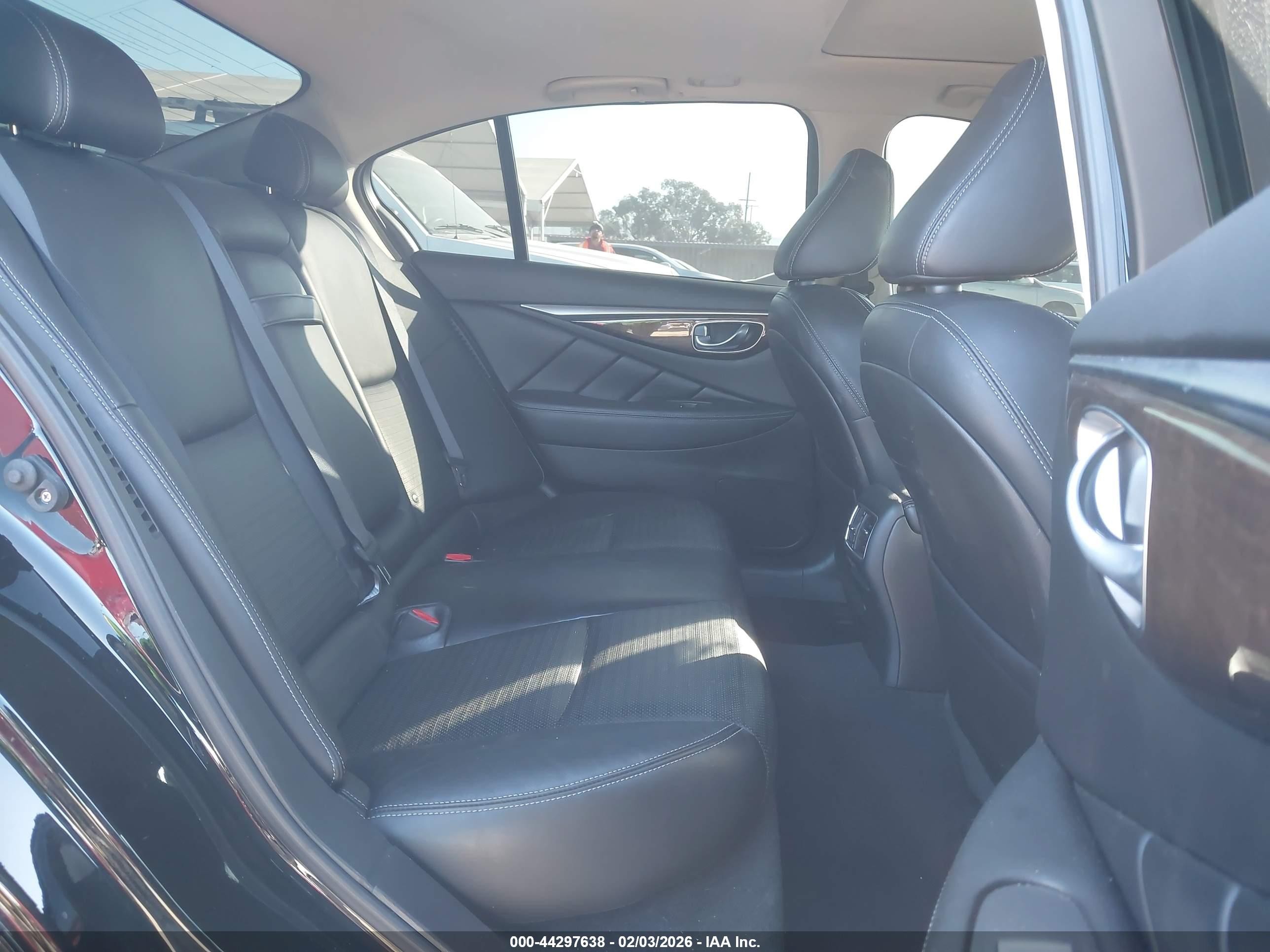 2015 Infiniti Q50 Hybrid Sport Black vin: JN1AV7AP0FM790852