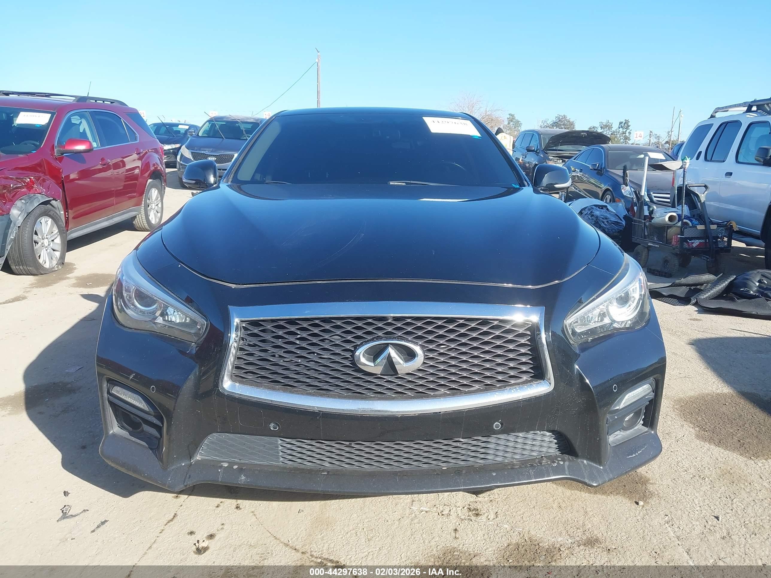 2015 Infiniti Q50 Hybrid Sport Black vin: JN1AV7AP0FM790852