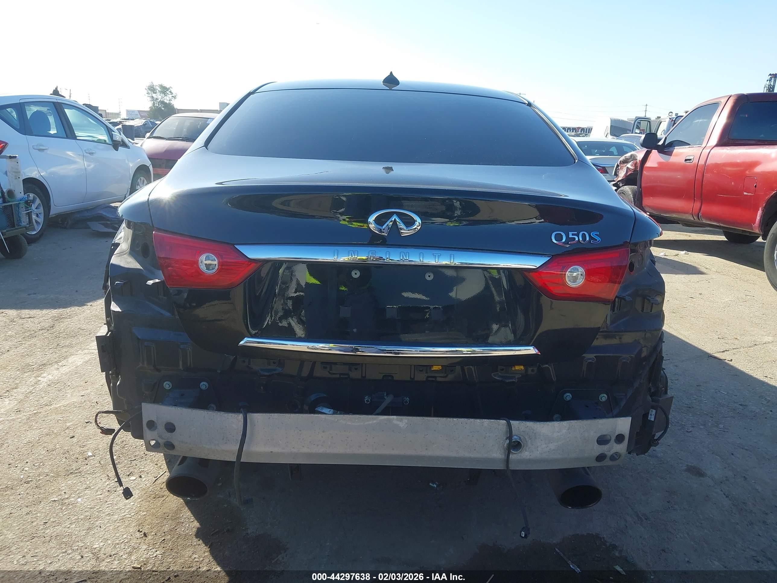 2015 Infiniti Q50 Hybrid Sport Black vin: JN1AV7AP0FM790852