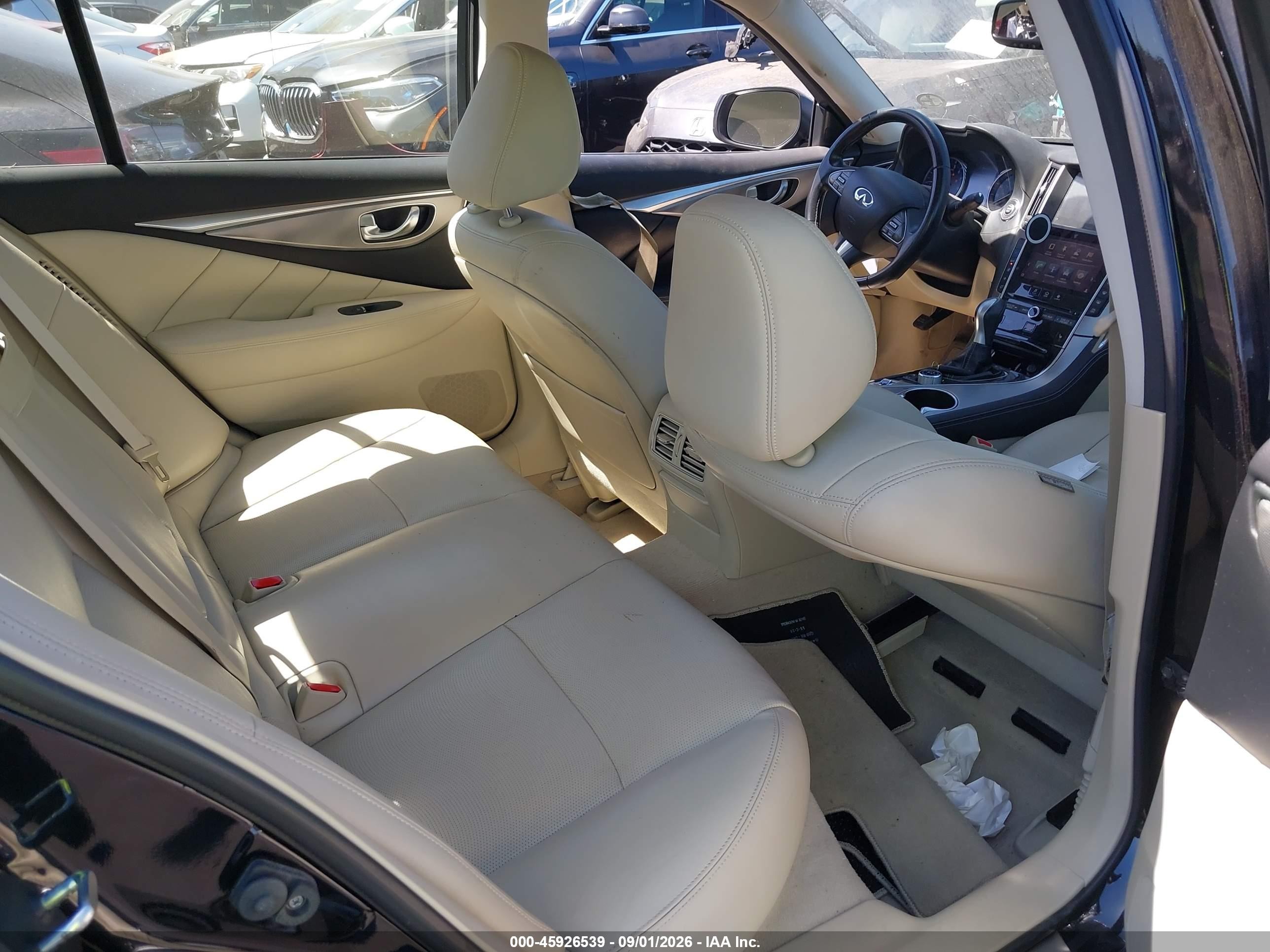 2015 Infiniti Q50 Hybrid Premium Black vin: JN1AV7AP0FM790933