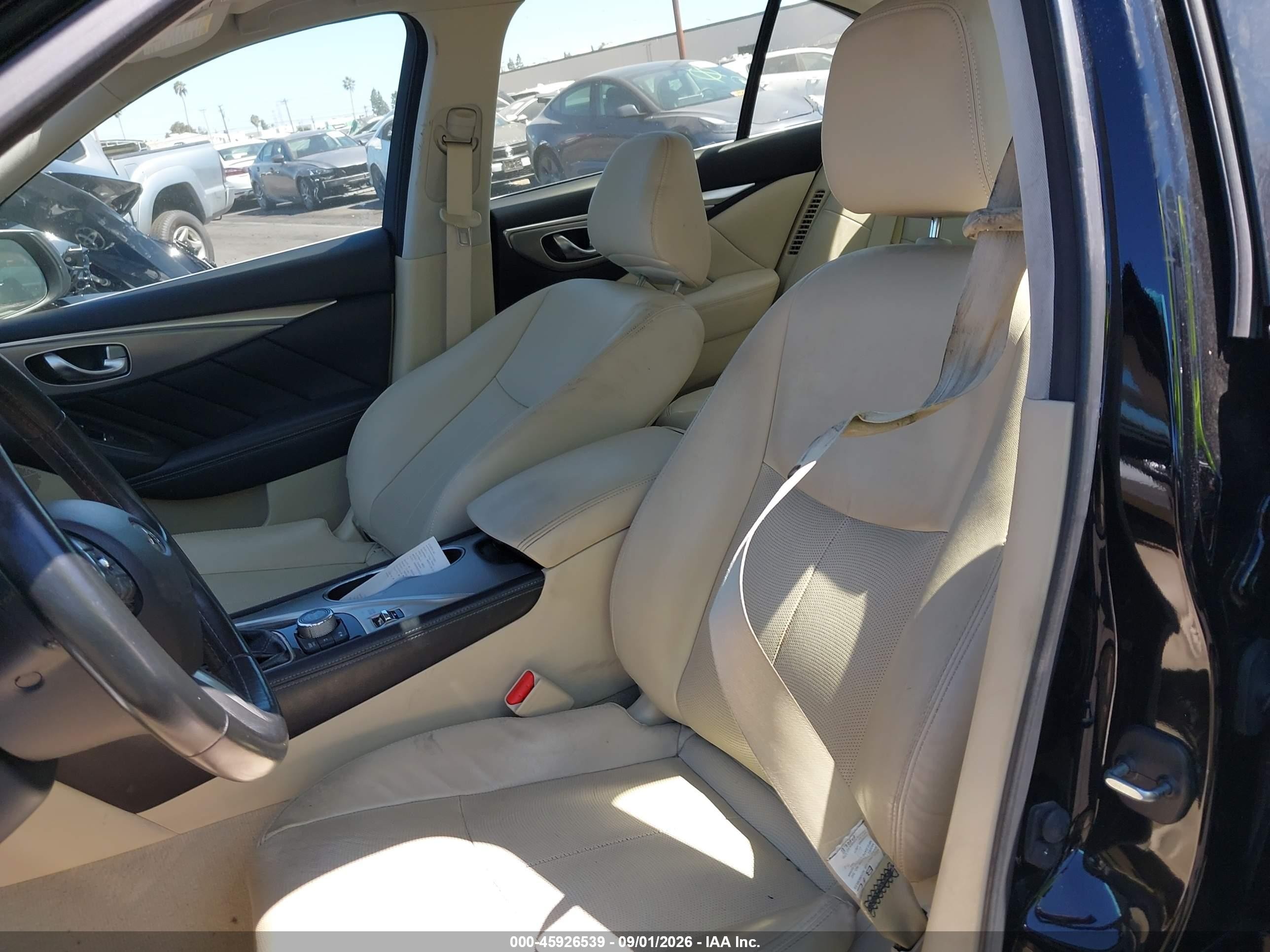 2015 Infiniti Q50 Hybrid Premium Black vin: JN1AV7AP0FM790933