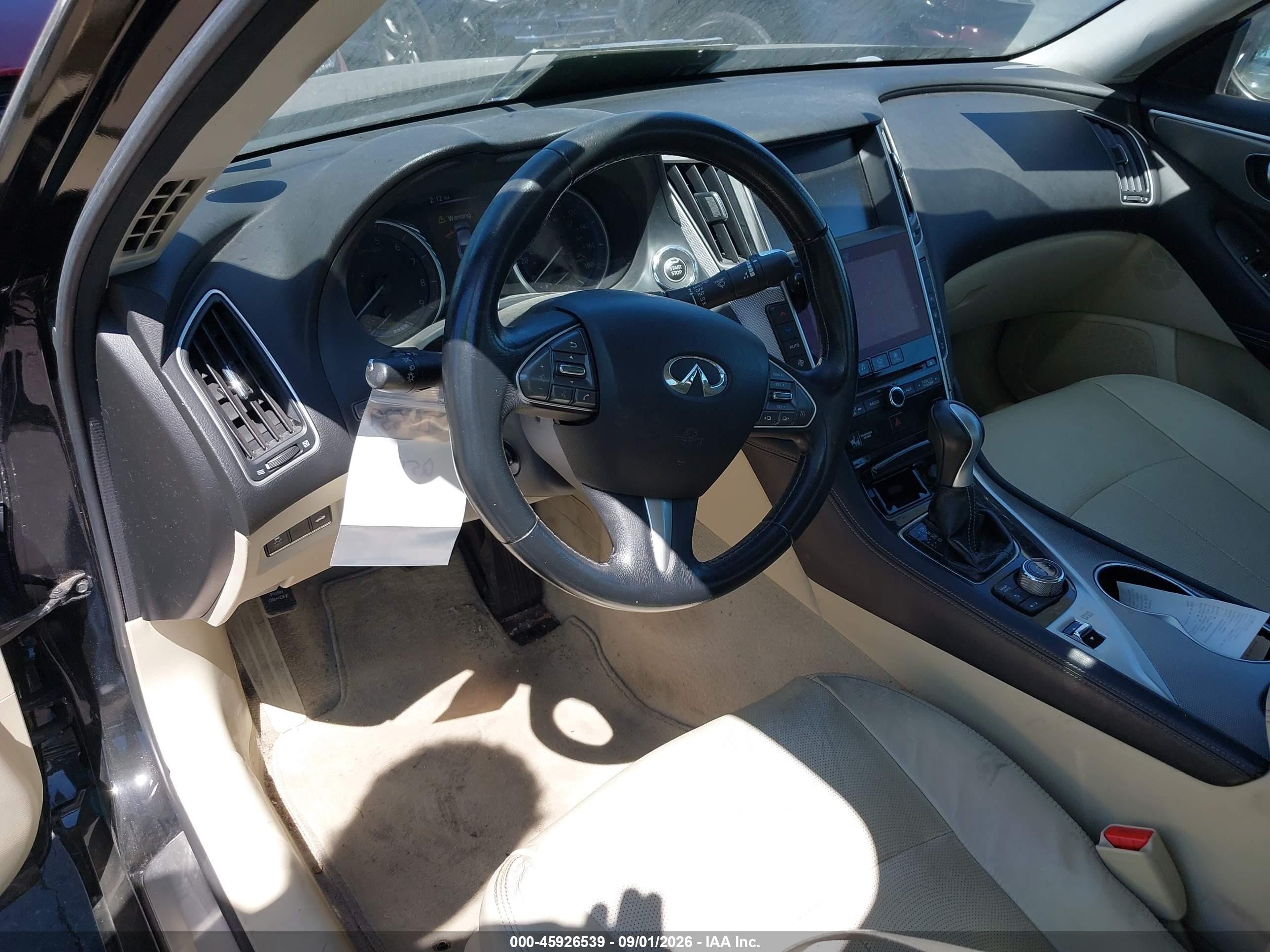 2015 Infiniti Q50 Hybrid Premium Black vin: JN1AV7AP0FM790933