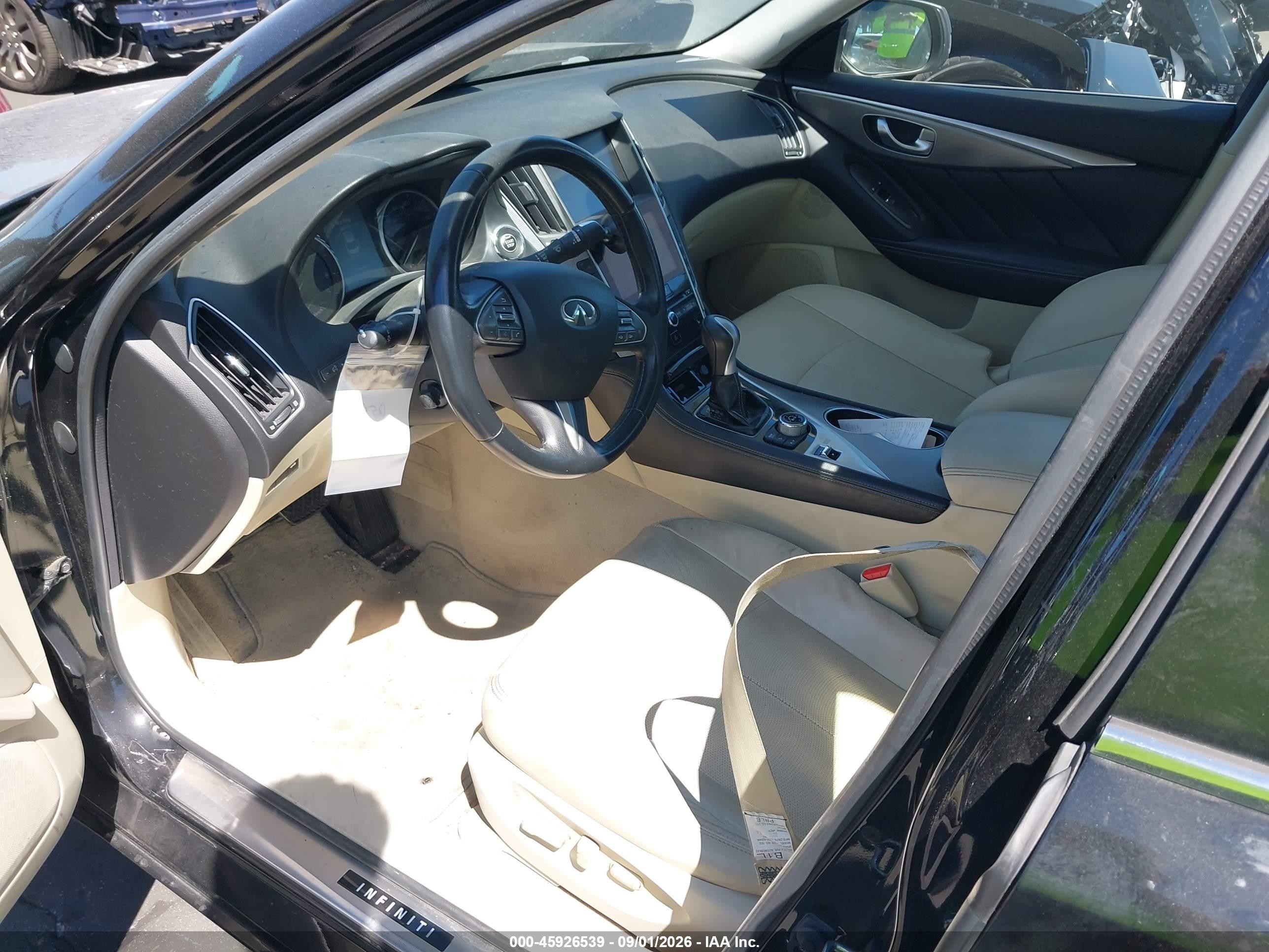 2015 Infiniti Q50 Hybrid Premium Black vin: JN1AV7AP0FM790933