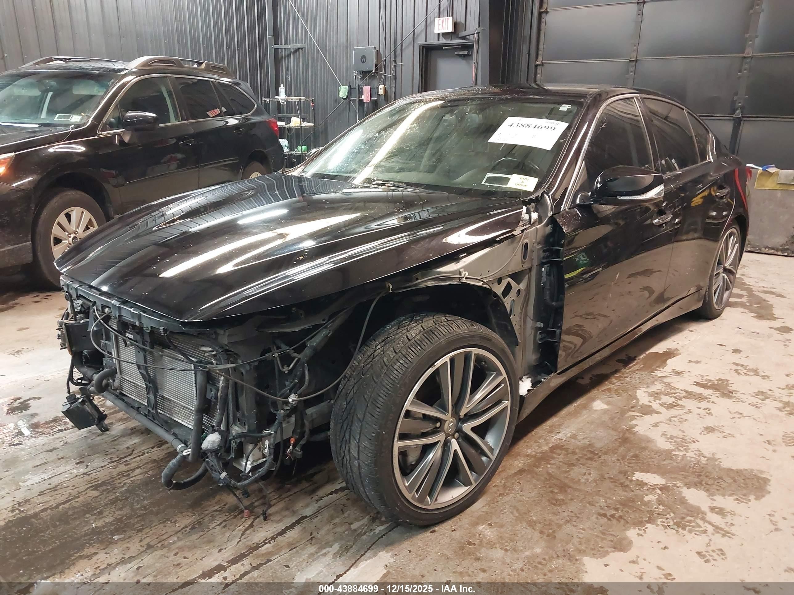 2015 Infiniti Q50 Hybrid Sport Purple vin: JN1AV7AP1FM790763