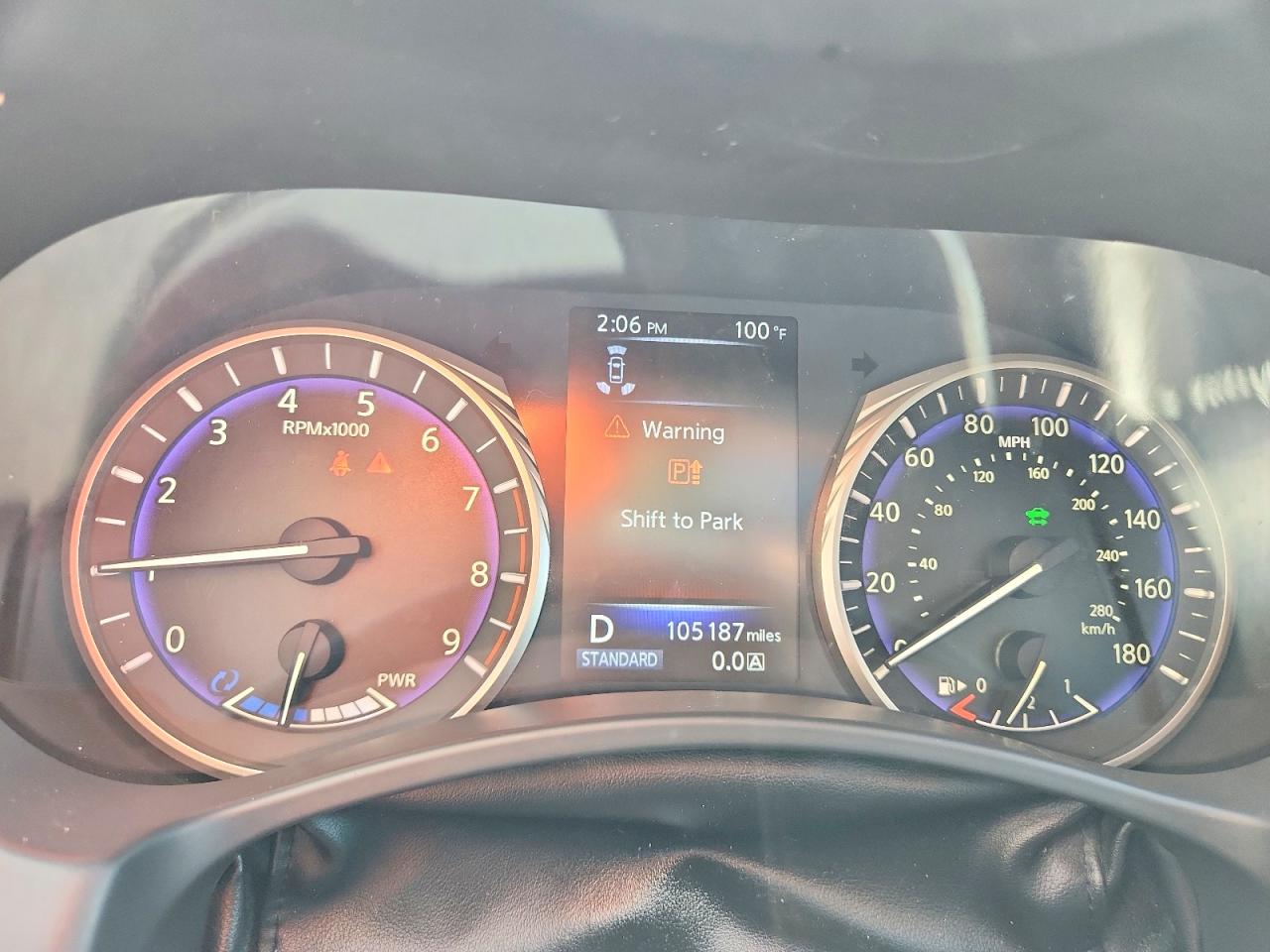 2014 Infiniti Q50 Hybrid Premium Gray vin: JN1AV7AP3EM690484