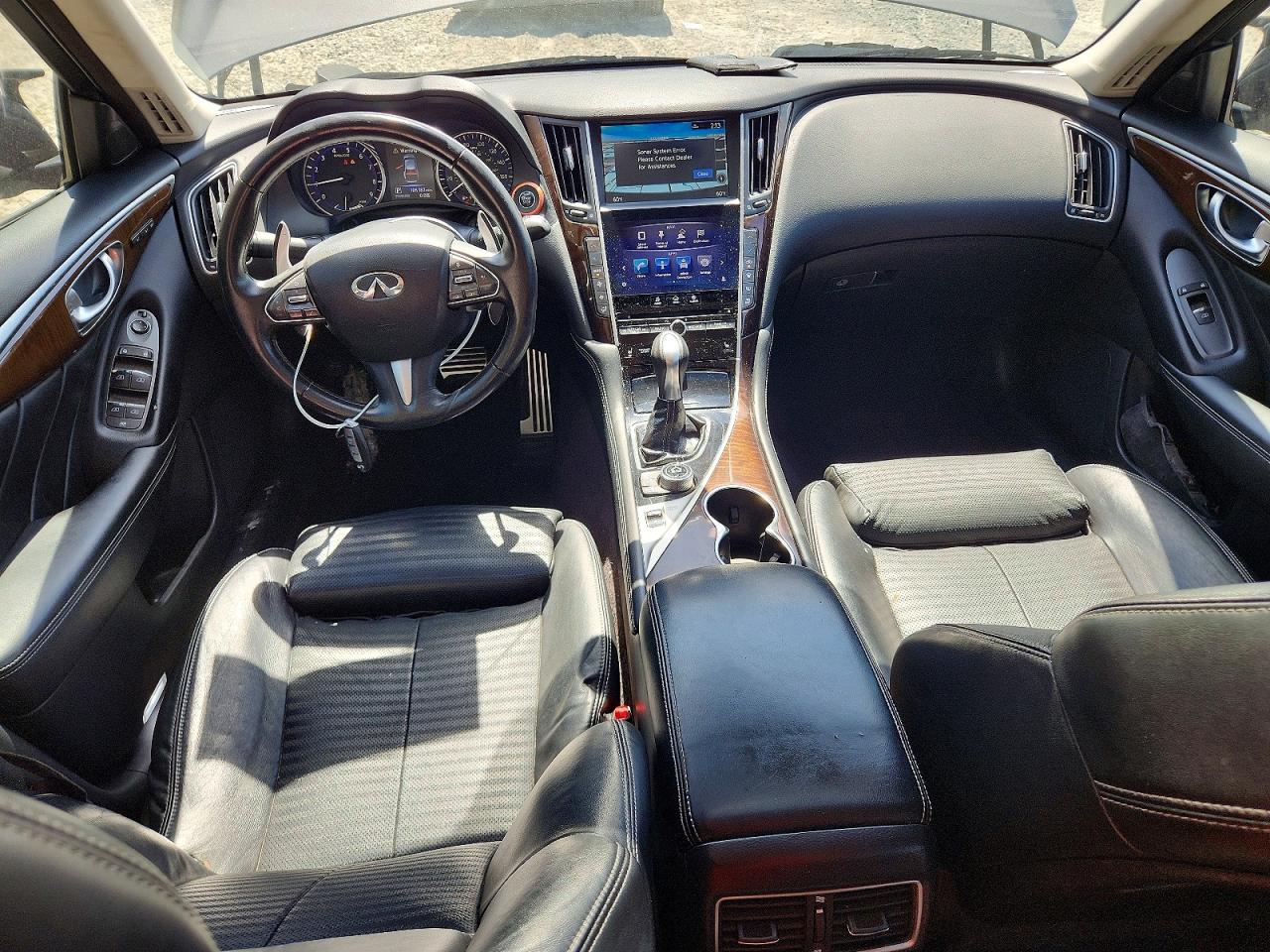 2014 Infiniti Q50 Hybrid Premium Gray vin: JN1AV7AP3EM690484