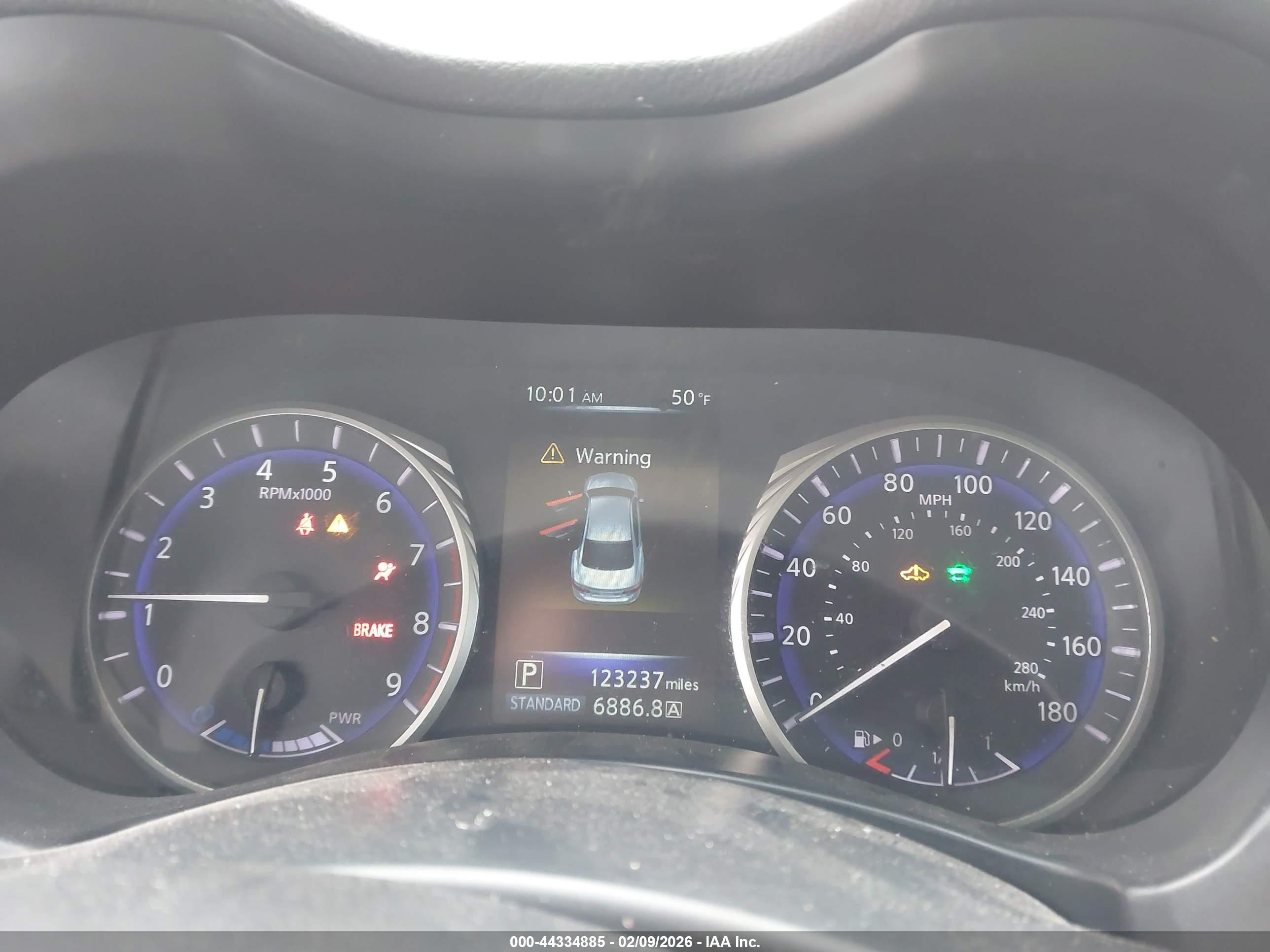 2015 Infiniti Q50 Hybrid Sport Gray vin: JN1AV7AP3FM790392