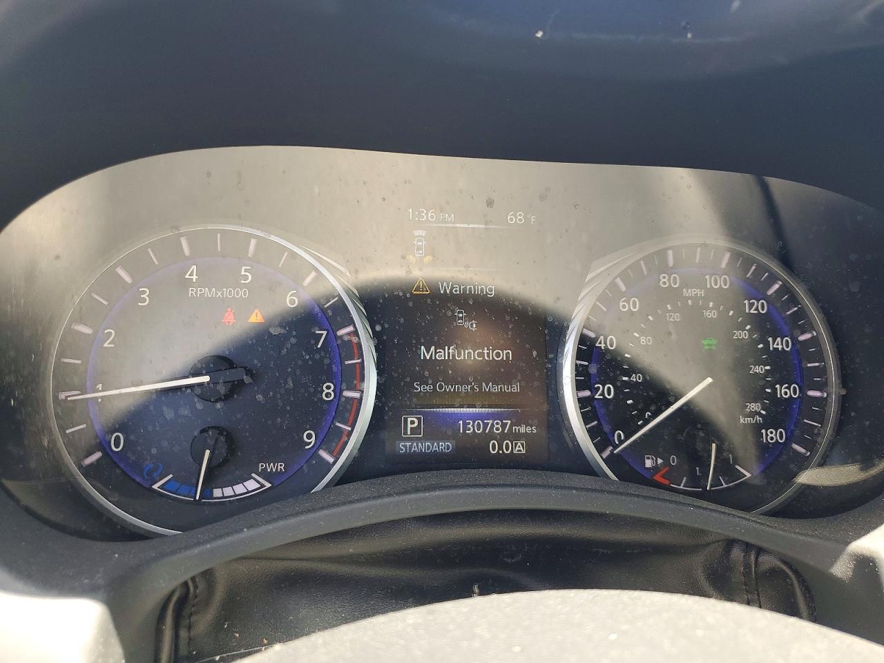2014 Infiniti Q50 Hybrid Sport Gray vin: JN1AV7AP4EM691305