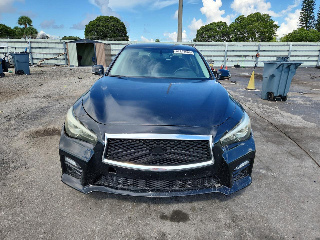 2015 Infiniti Q50 Hybrid Premium Black vin: JN1AV7AP4FM790708