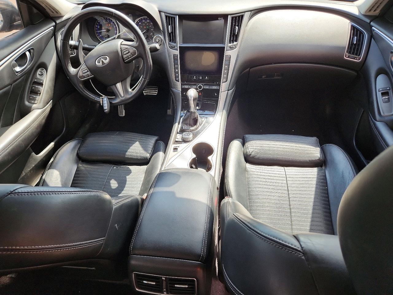 2015 Infiniti Q50 Hybrid Premium Black vin: JN1AV7AP4FM790708