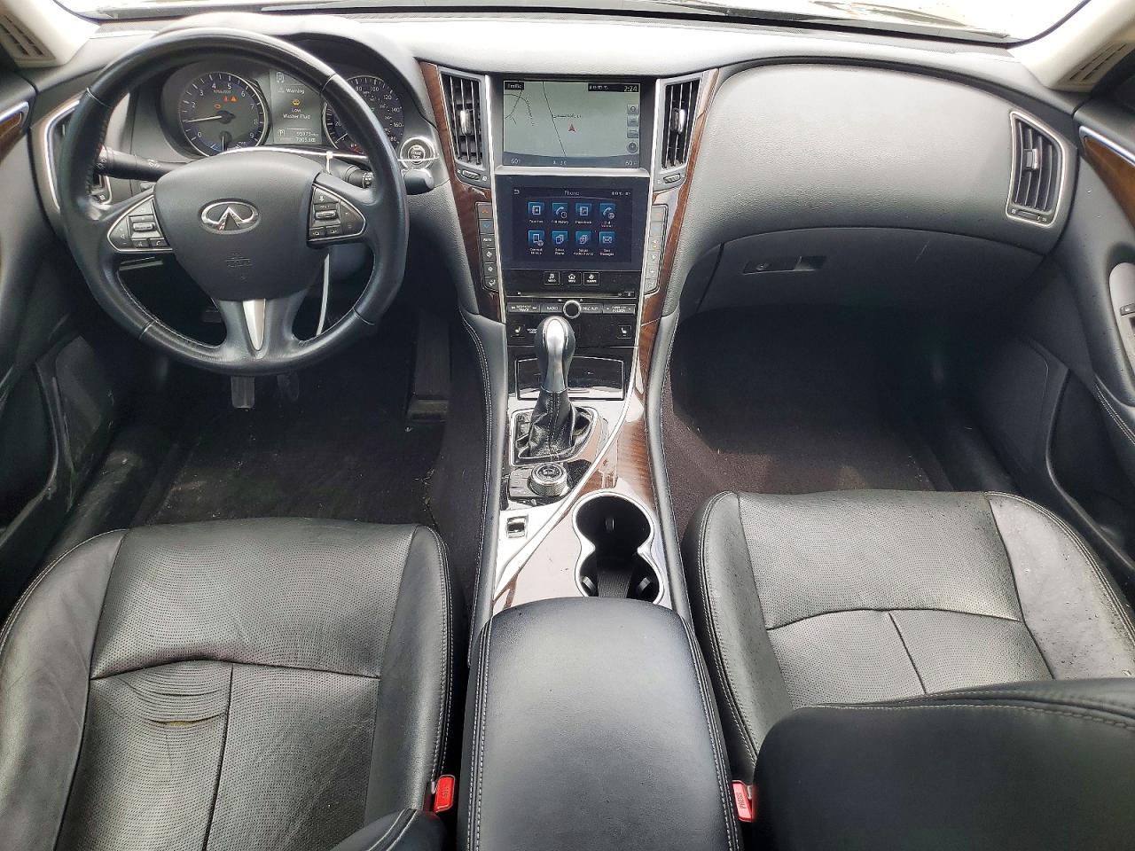 2014 Infiniti Q50 Hybrid Premium Black vin: JN1AV7AP5EM690843