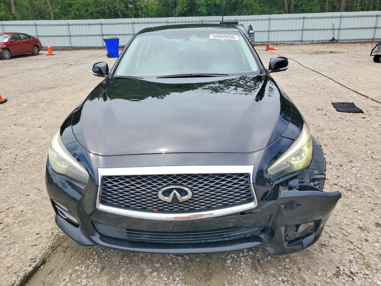 2014 Infiniti Q50 Hybrid Premium Black vin: JN1AV7AP5EM690843