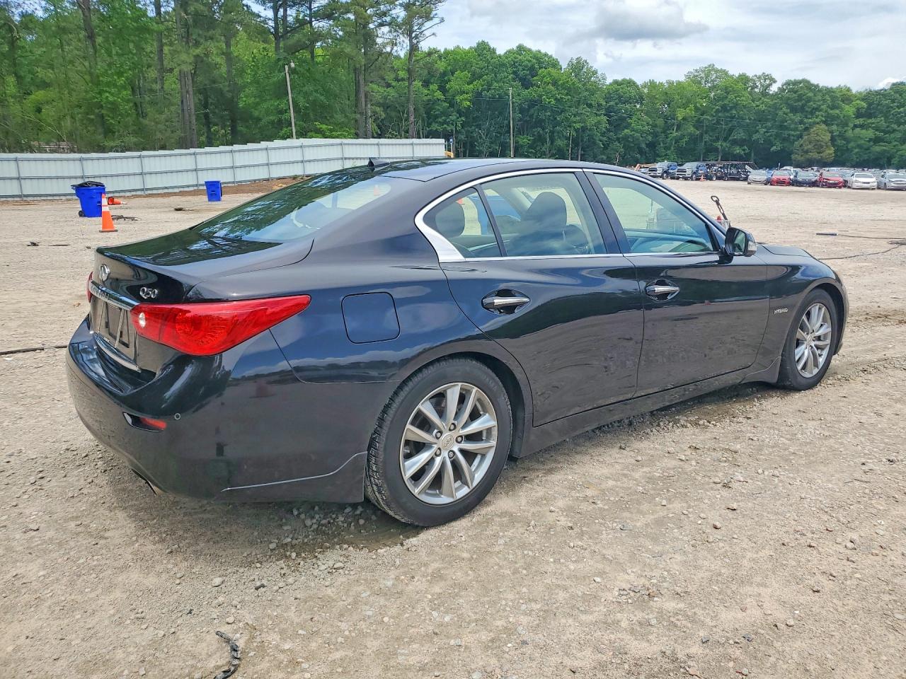 2014 Infiniti Q50 Hybrid Premium Black vin: JN1AV7AP5EM690843