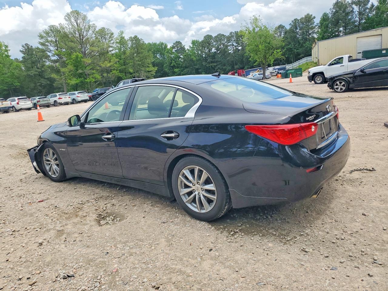 2014 Infiniti Q50 Hybrid Premium Black vin: JN1AV7AP5EM690843