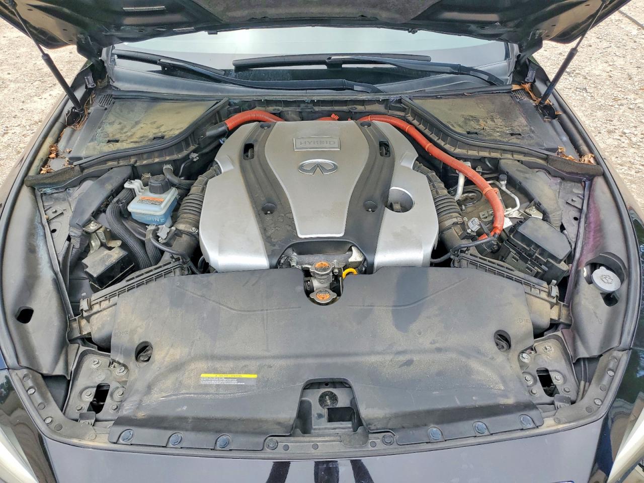 2014 Infiniti Q50 Hybrid Premium Black vin: JN1AV7AP5EM690843
