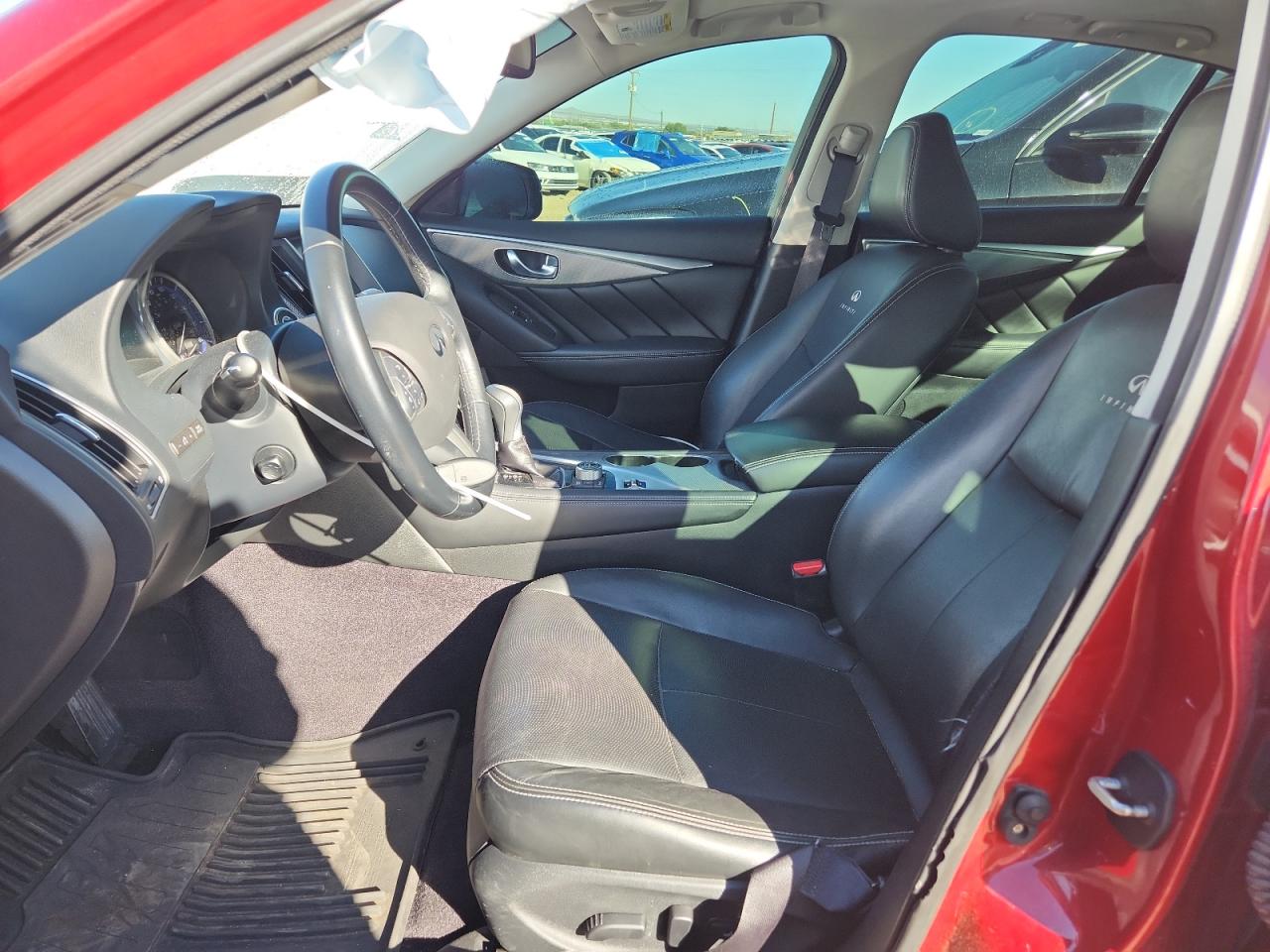 2014 Infiniti Q50 Красный vin: JN1AV7AP5EM691006