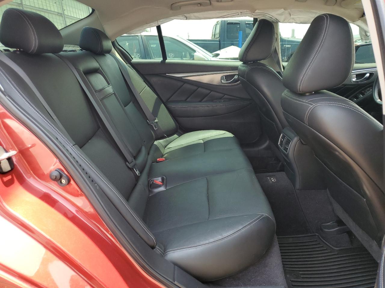 2014 Infiniti Q50 Красный vin: JN1AV7AP5EM691006