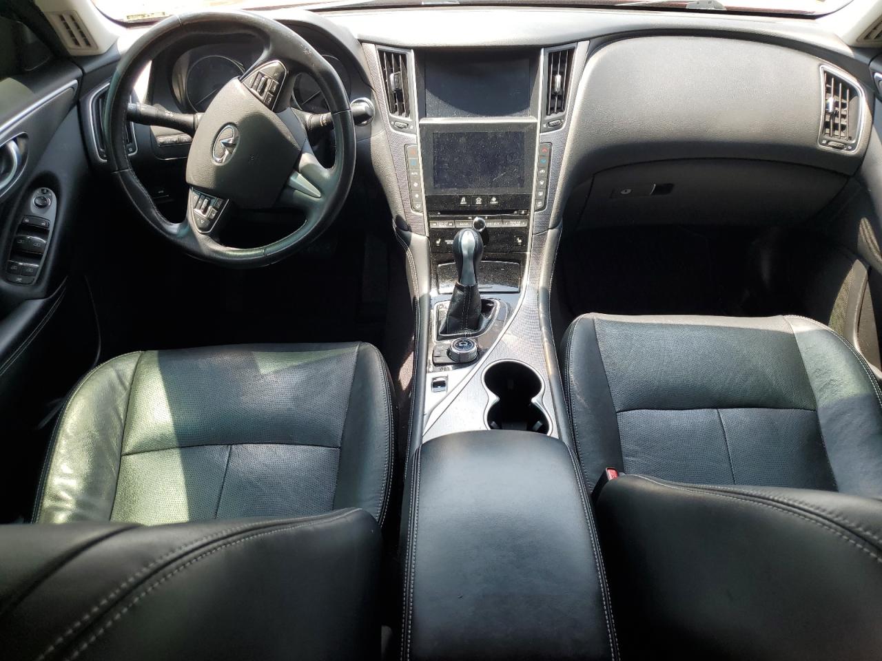 2014 Infiniti Q50 Красный vin: JN1AV7AP5EM691006