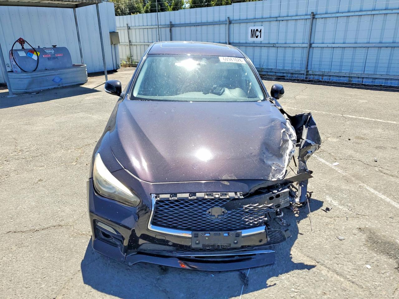 2014 Infiniti Q50 Hybrid Sport Black vin: JN1AV7AP5EM691507