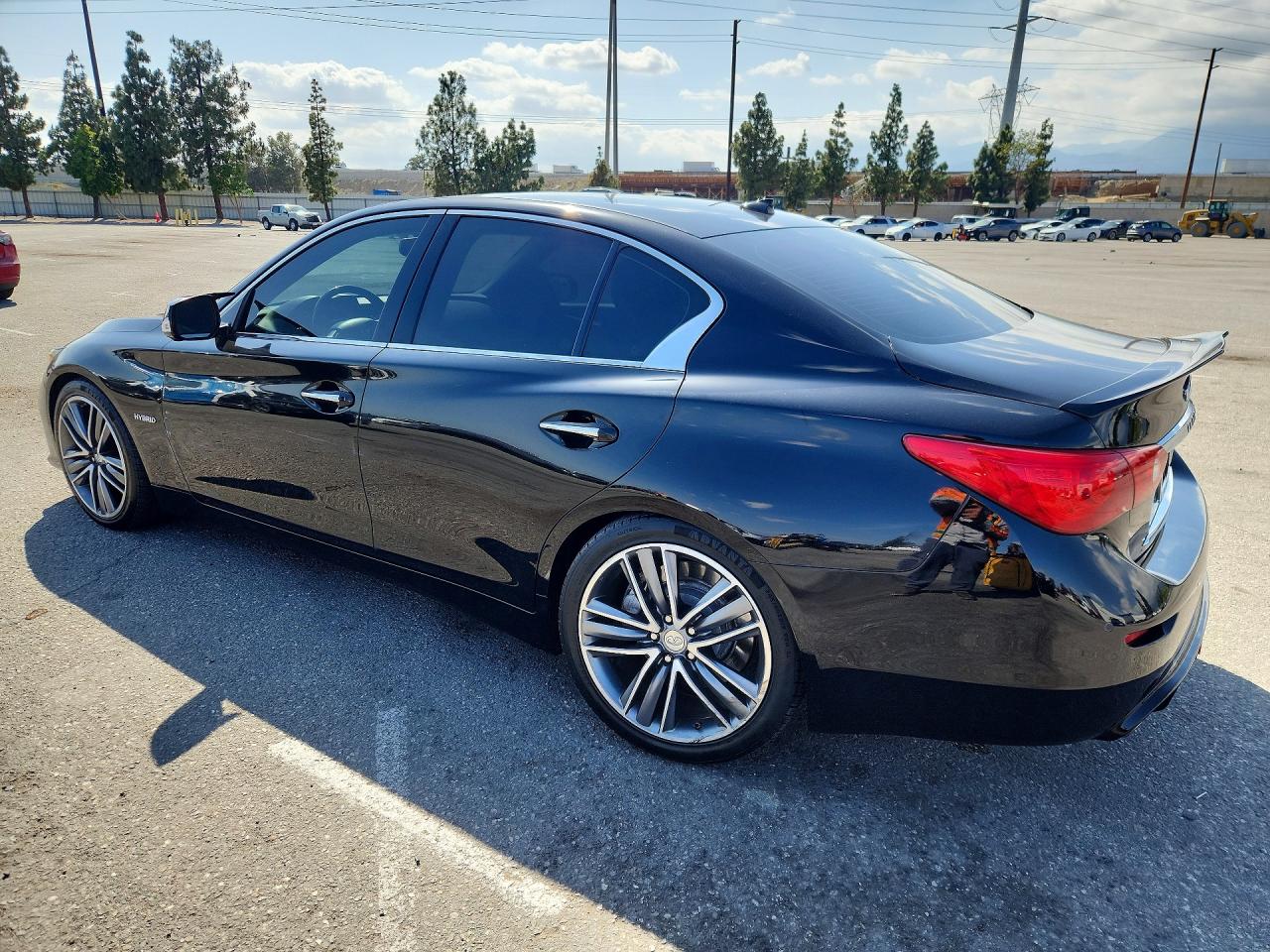 2014 Infiniti Q50 Hybrid Sport Black vin: JN1AV7AP7EM692061