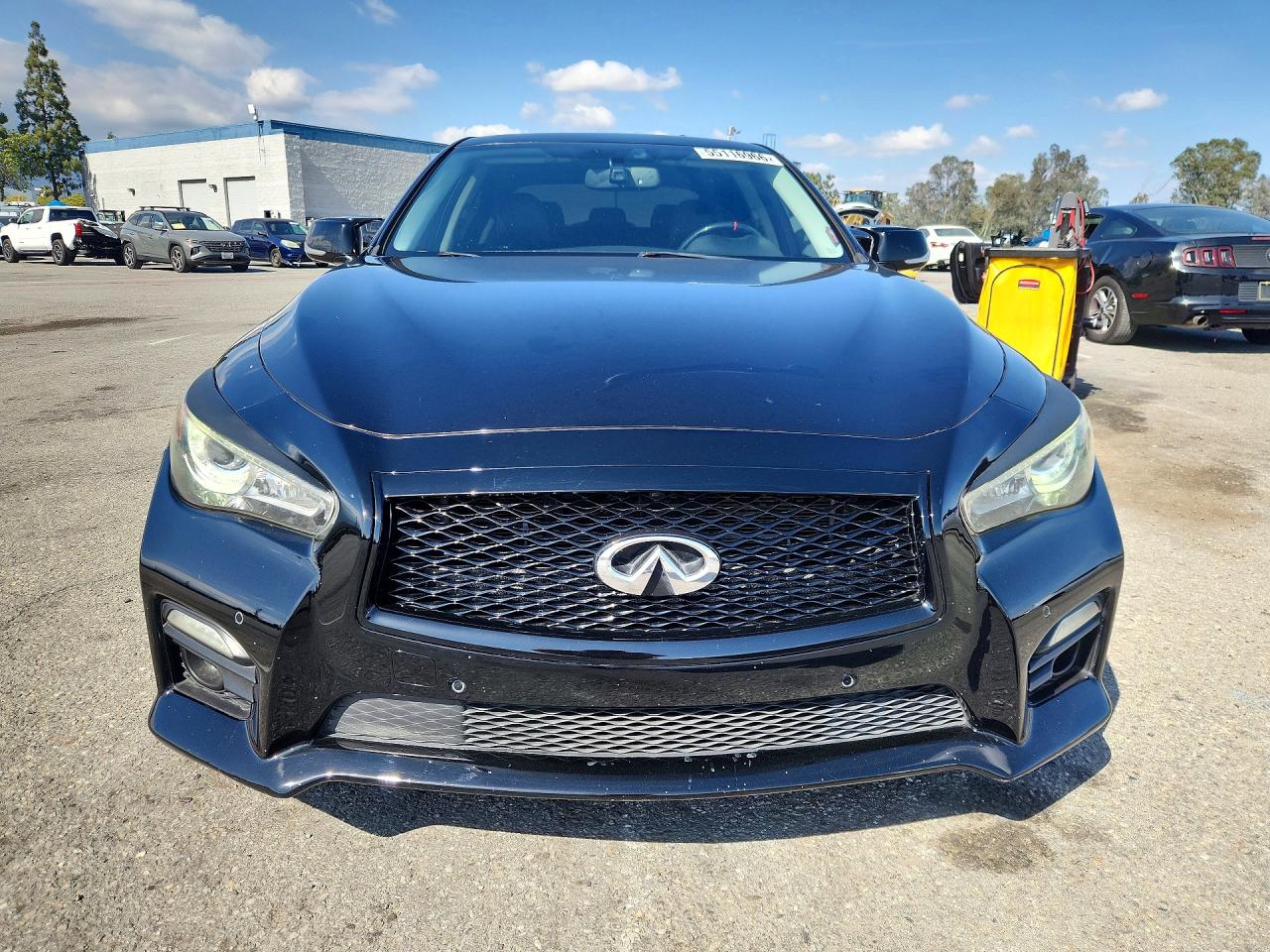2014 Infiniti Q50 Hybrid Sport Black vin: JN1AV7AP7EM692061