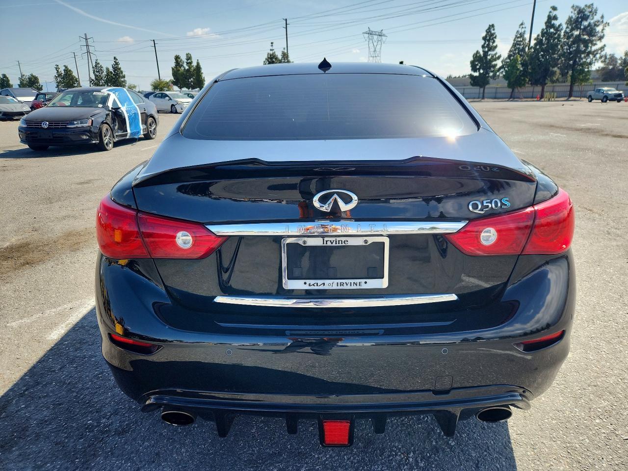 2014 Infiniti Q50 Hybrid Sport Black vin: JN1AV7AP7EM692061