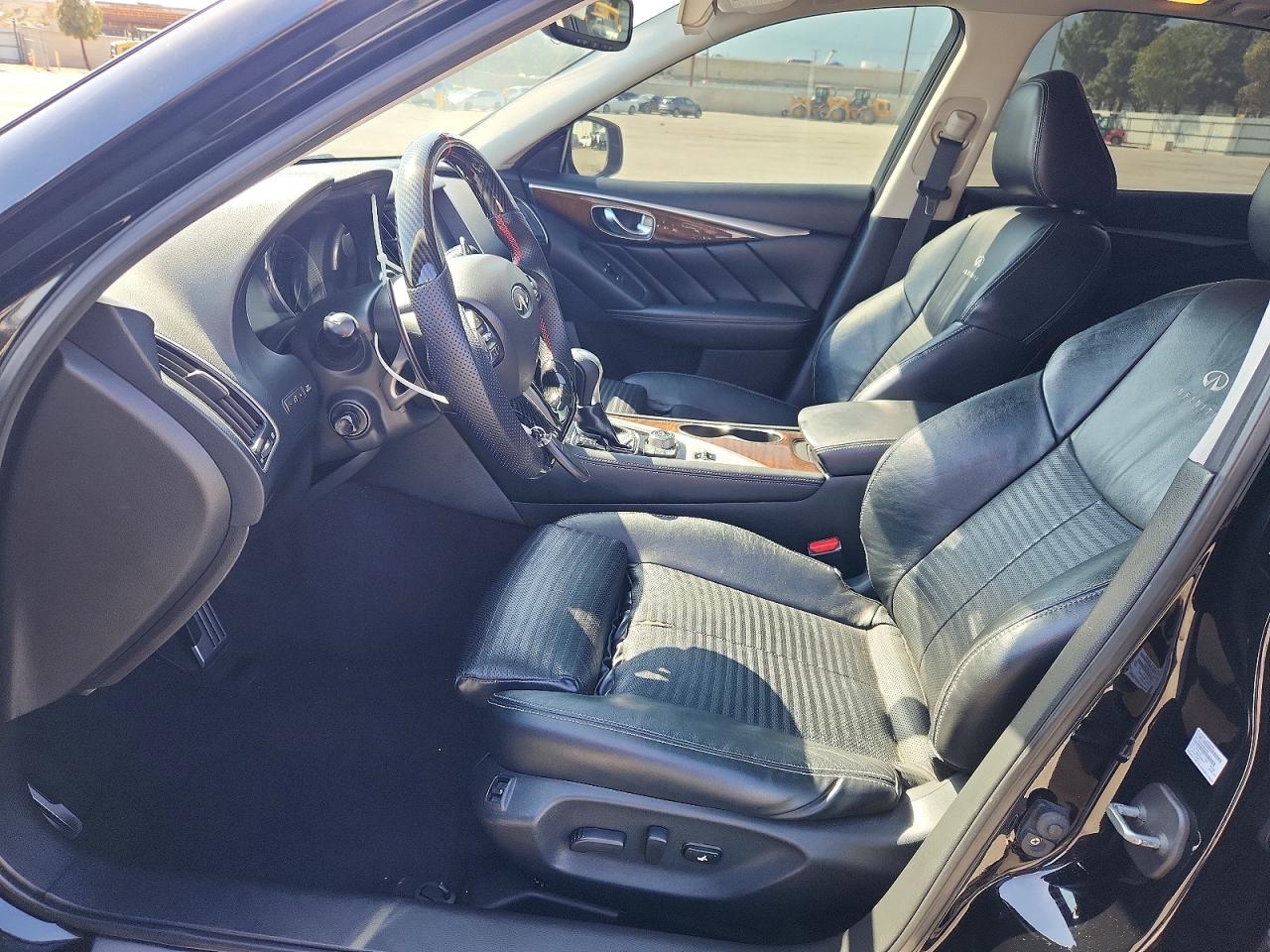 2014 Infiniti Q50 Hybrid Sport Black vin: JN1AV7AP7EM692061