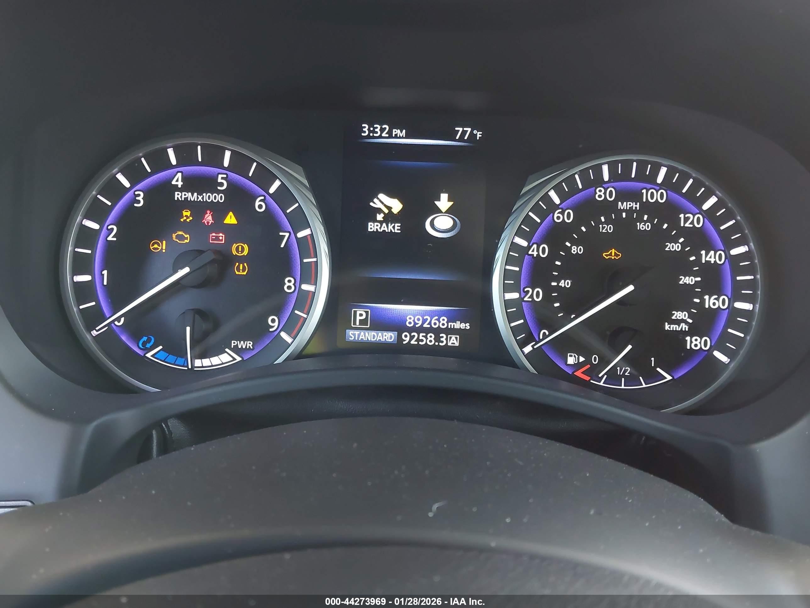 2015 Infiniti Q50 Hybrid Premium Gray vin: JN1AV7AP7FM790928