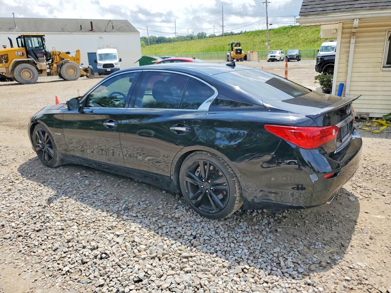 2014 Infiniti Q50 Hybrid Premium Black vin: JN1AV7AP8EM691355
