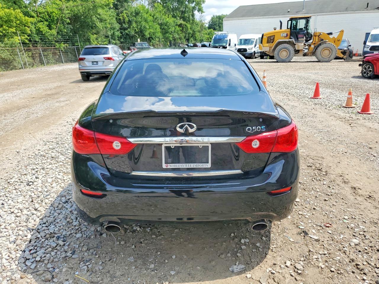 2014 Infiniti Q50 Hybrid Premium Black vin: JN1AV7AP8EM691355