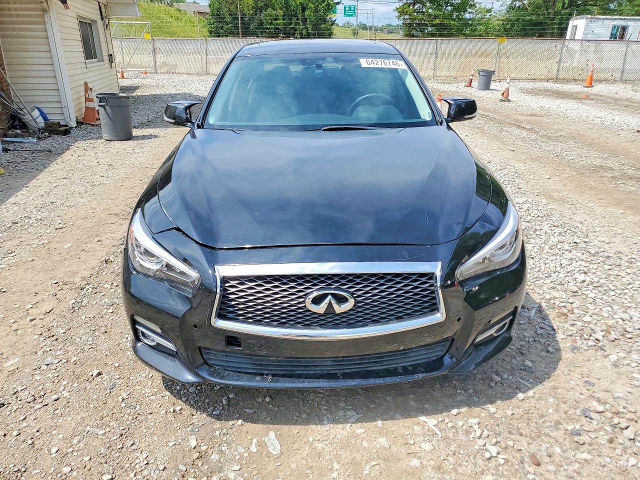 2014 Infiniti Q50 Hybrid Premium Black vin: JN1AV7AP8EM691355