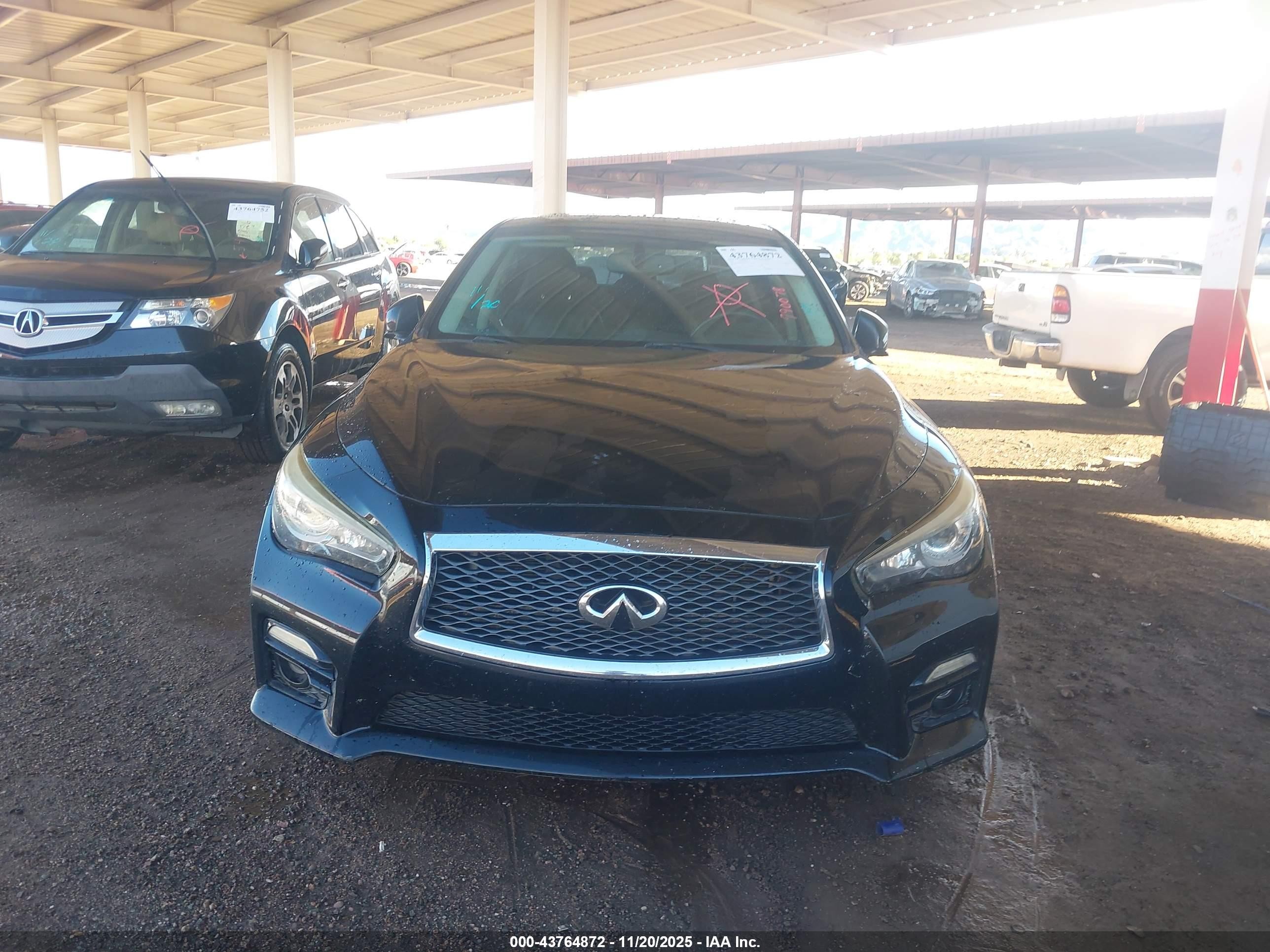 2015 Infiniti Q50 Hybrid Sport Black vin: JN1AV7AP8FM790078
