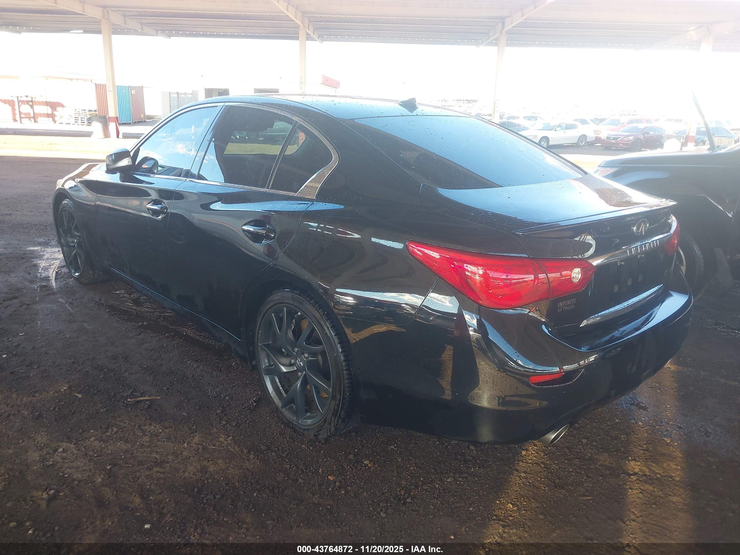 2015 Infiniti Q50 Hybrid Sport Black vin: JN1AV7AP8FM790078